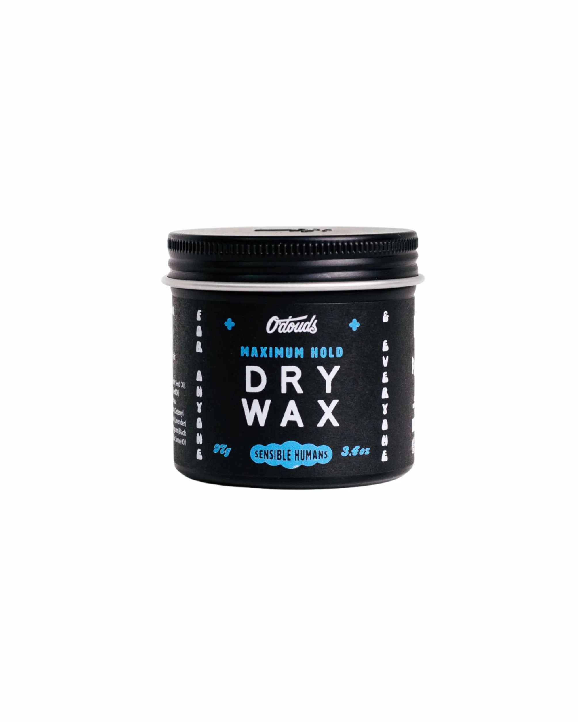 O'Douds Dry Wax Pommade pour cheveux Tenue forte Finition naturelle & Parfum frais 97g