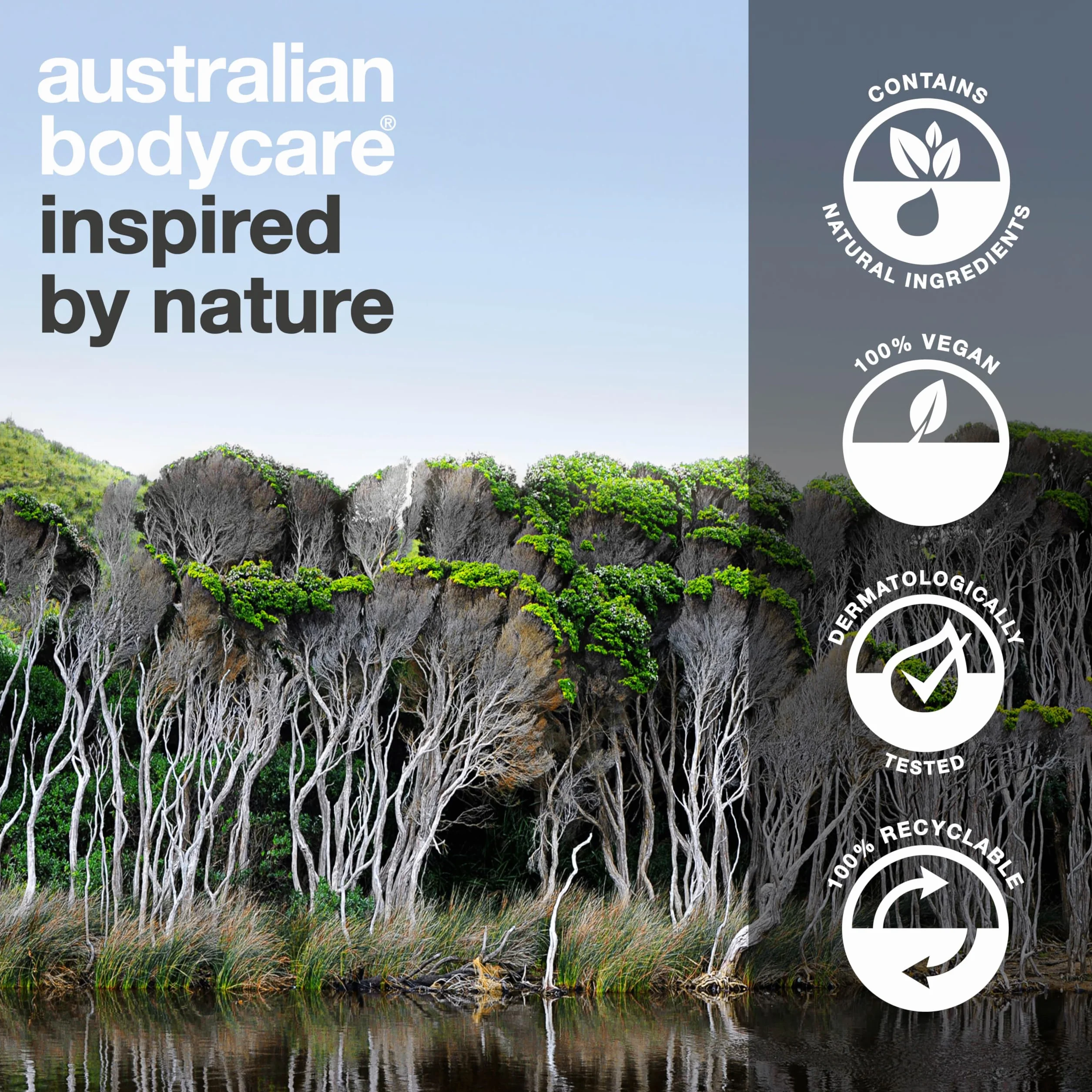 Australian Bodycare Gommage Corporelle Body Scrub 200 ml Exfoliant Impuretés Boutons Saletés Corps Dos Pieds Huile d’Arbre à Thé