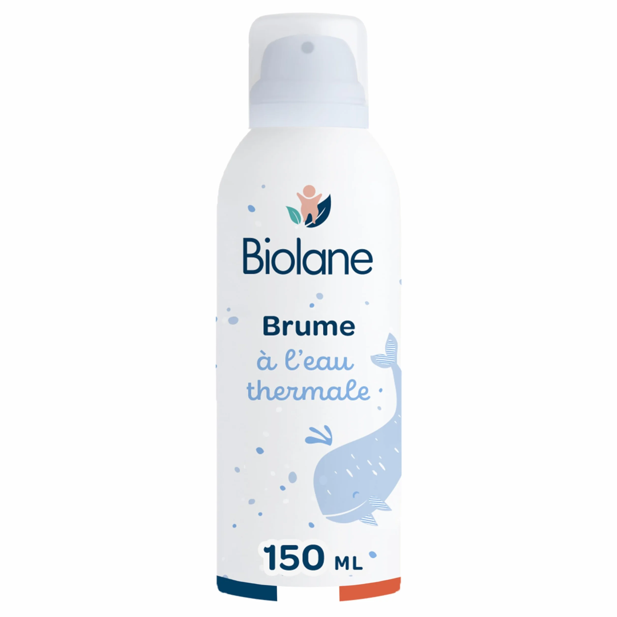 BIOLANE Brume à l'eau thermale Apaise Rafraîchit Hydrate Visage Corps 150ml Fabriquée en France
