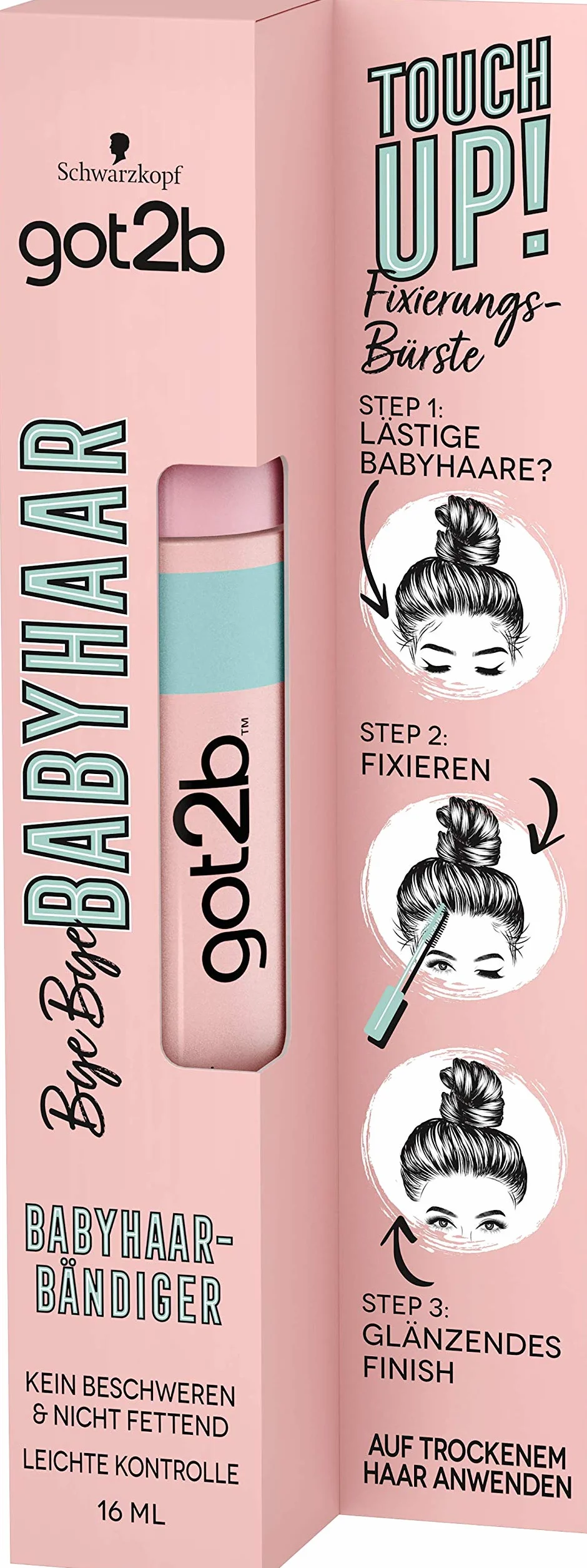 Schwarzkopf got2b Bye Bye Baby Hair Mascara 16 ml