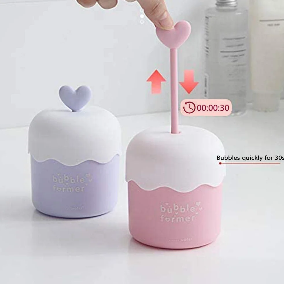 Bubble Maker Mousse nettoyante Foamer Coupe Nettoyant Visage Mousse Maker Soin de la Peau Mignon Coupe