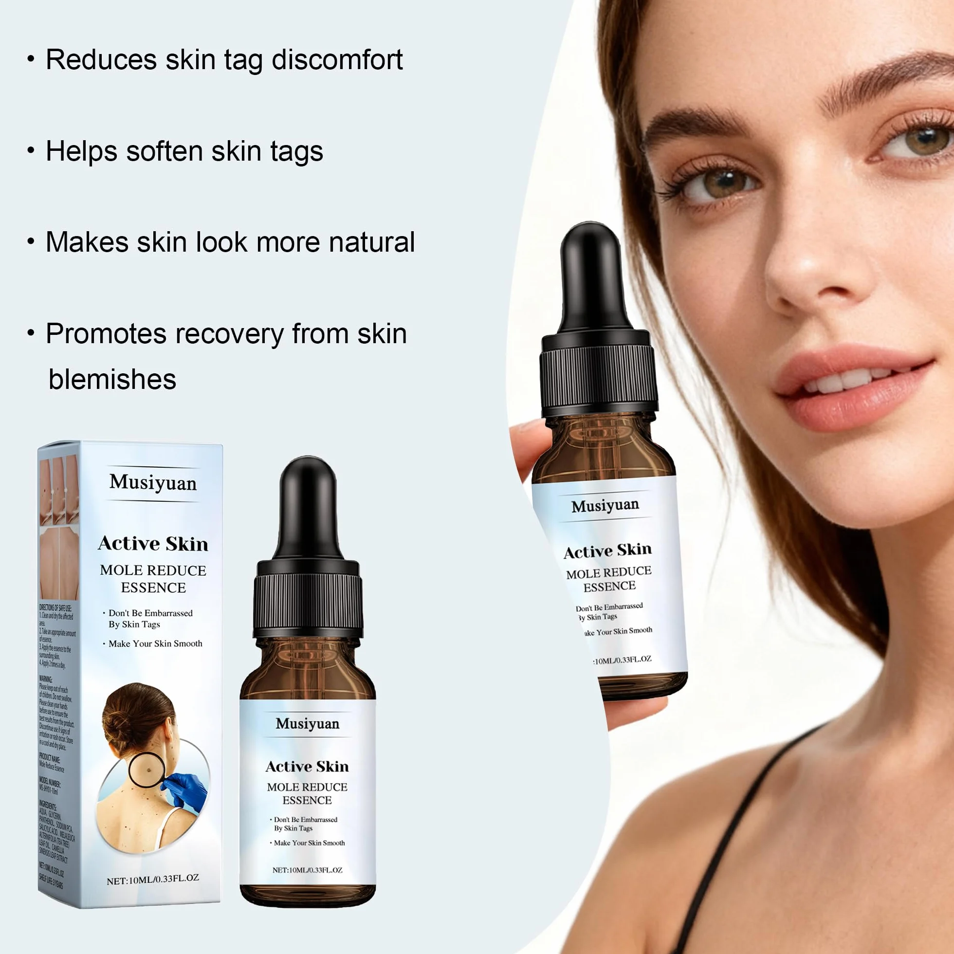 Anti Verrue Plantaire 10 ml | élimination Des Acrochordons | Soin Localisé pour Pieds et Mains