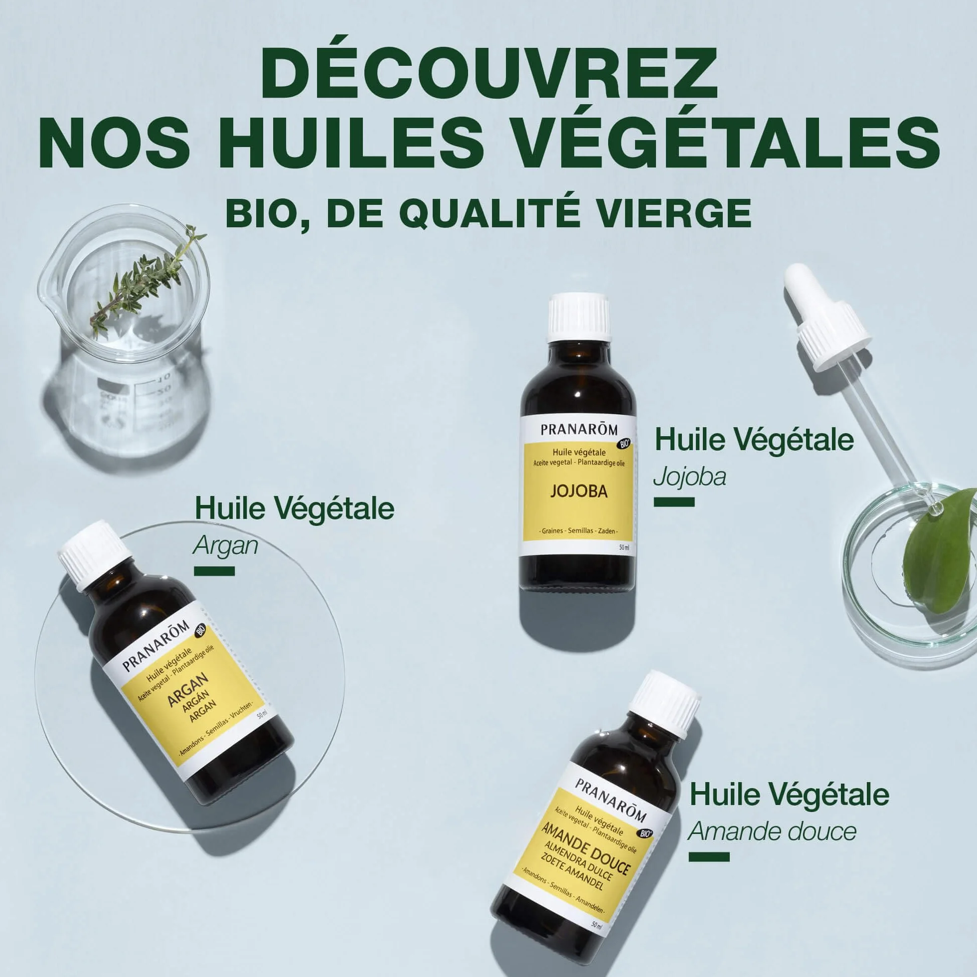 Pranarôm Huile Végétale Carotte Bio 50 ml