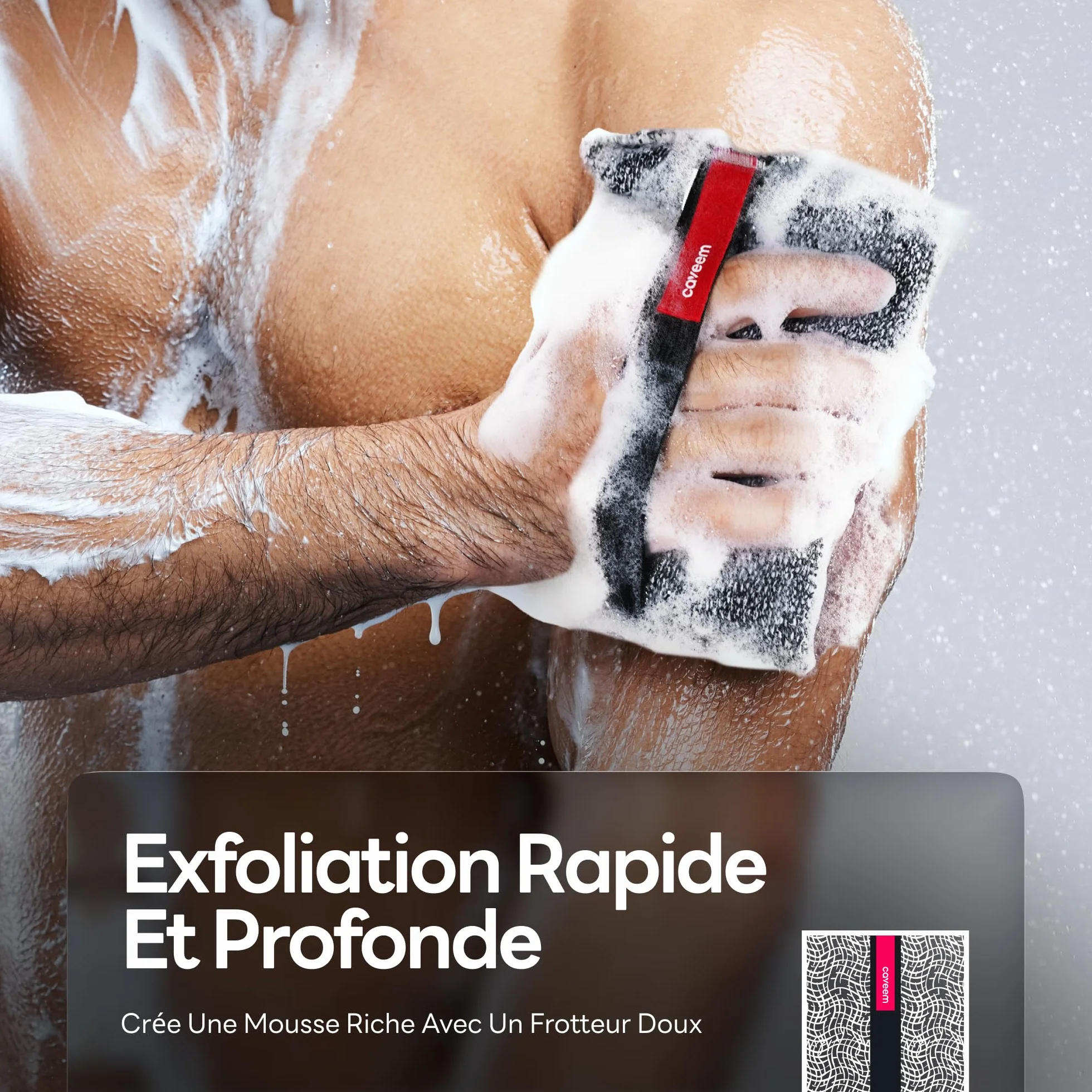 Éponge exfoliante pour le corps 2pcs