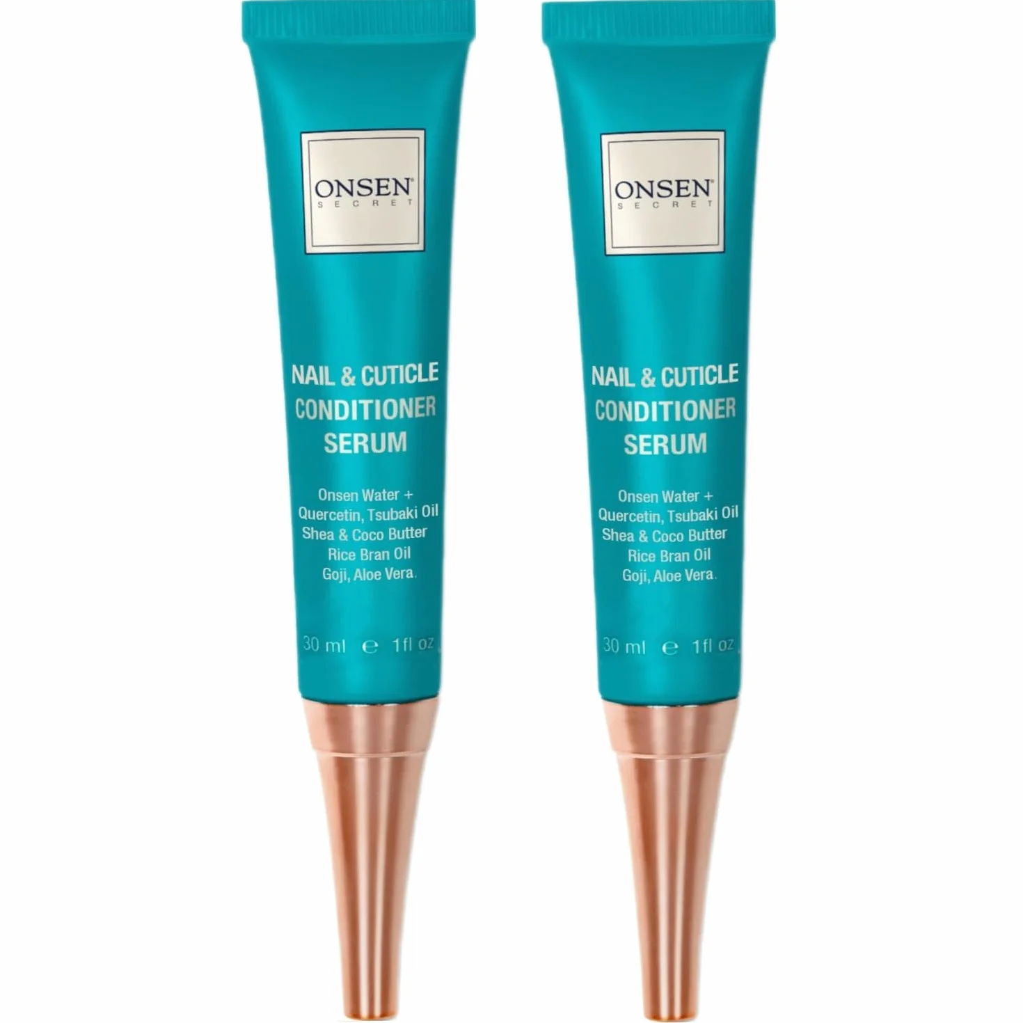 Crème Réparatrice Cuticules Onsen 2x30ml - Hydratation Cuticules Sèches Soin Profond - Ingrédients Naturels Minéraux Japonais
