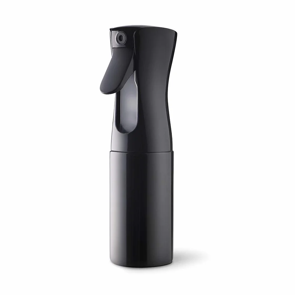 Flacon Spray Vide 160ML Noir - Pulvérisateur de Coiffure Bouteille Brumisateur Eau PET avec Poignée 360°