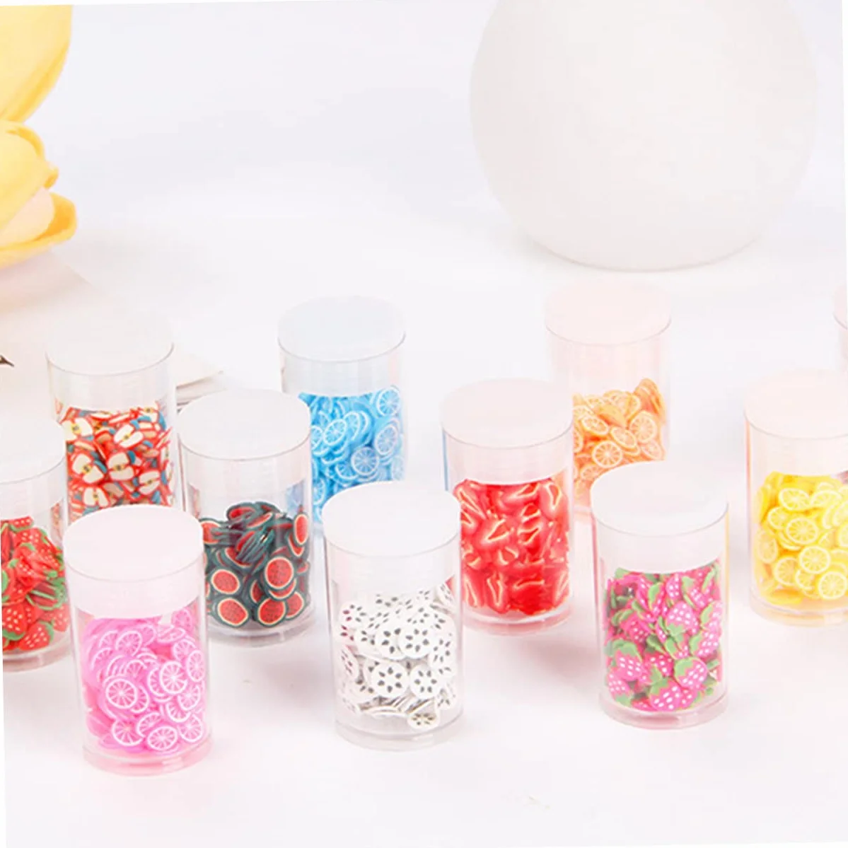 Tranches de Fruits Nail Art Décoration Téléphones Portables Loisirs Créatifs Boîtes