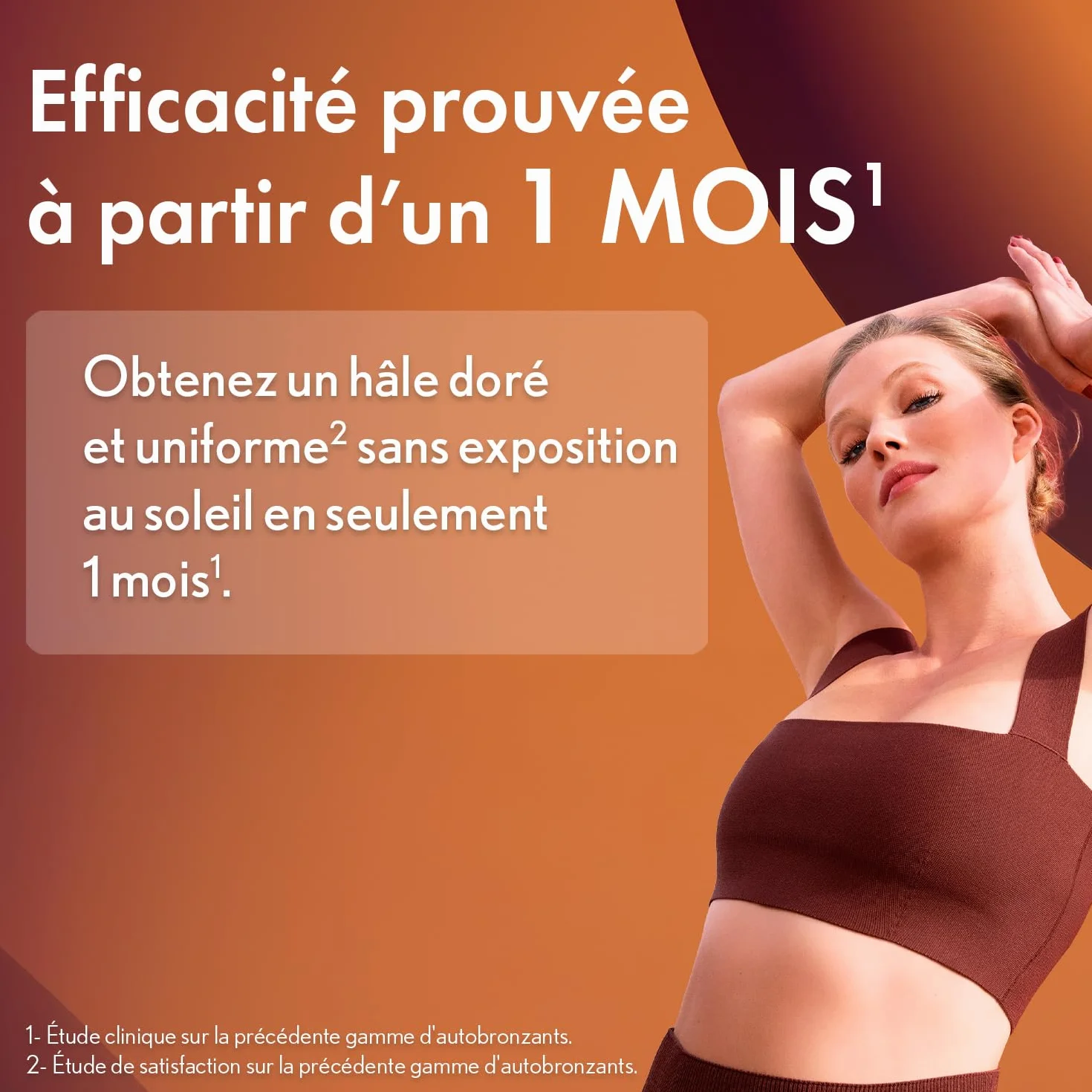 Oenobiol Autobronzant Perfect Bronze 5 Pigments 100% Origine Végétale Complément Alimentaire 2x30 Capsules