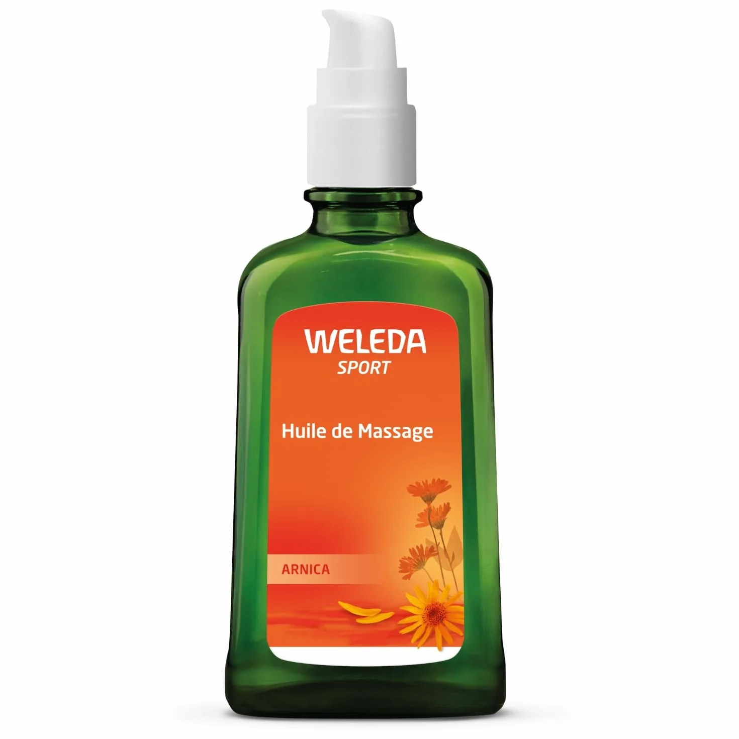 WELEDA Huile de Massage à l'Arnica 100 ml Sportifs Préparation Récupération Nourrit Assouplit Tonifie Peau Bio Vegan