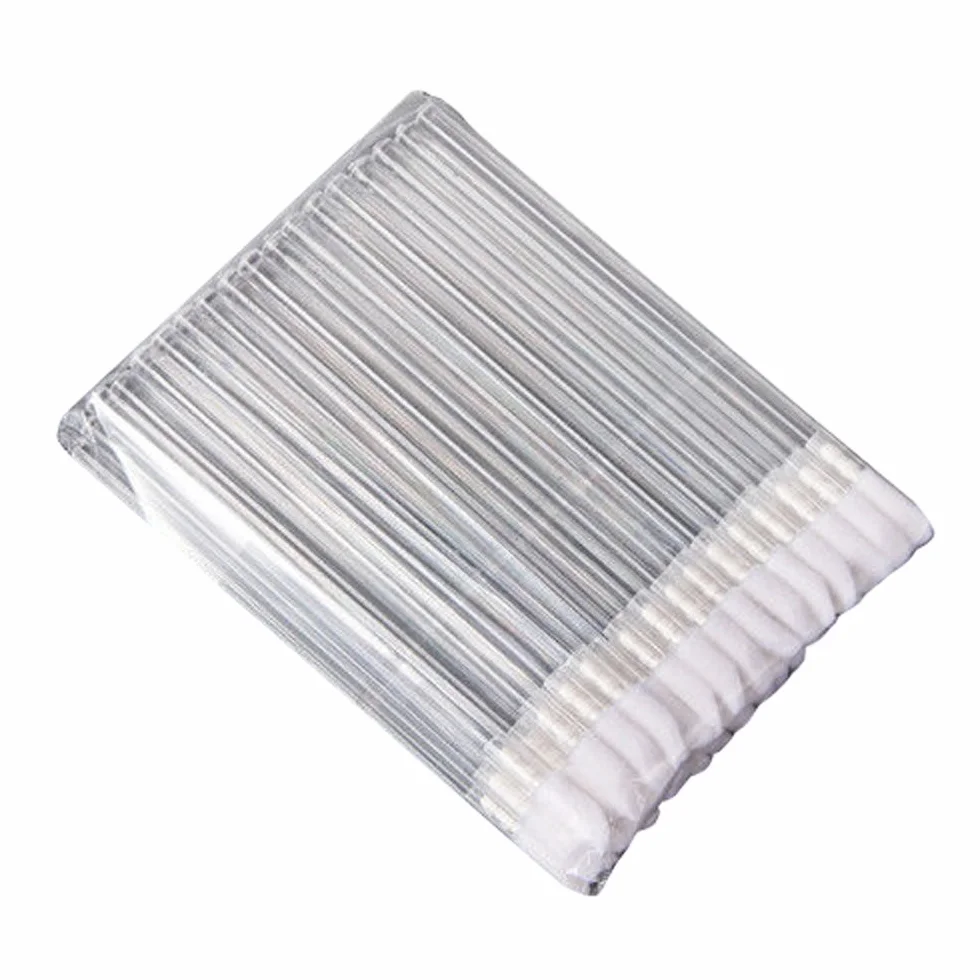 Pinceaux à lèvres jetables lot de 50 pour maquillage gloss voyage - Applicateur embout pinceau