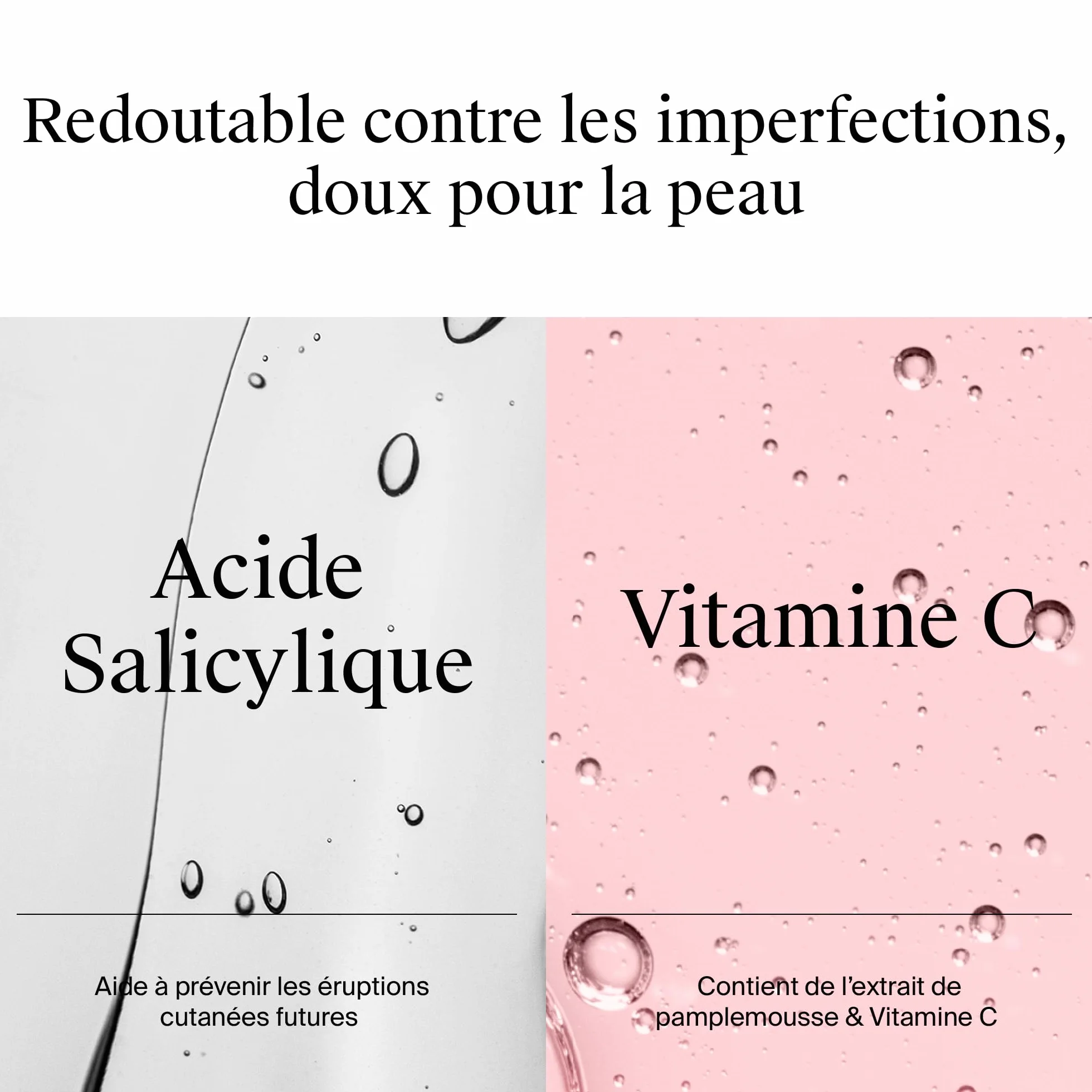 Neutrogena Gel Exfoliant Pureté Pamplemousse Nettoyant visage vitamine C acide salicylique 150 ml
