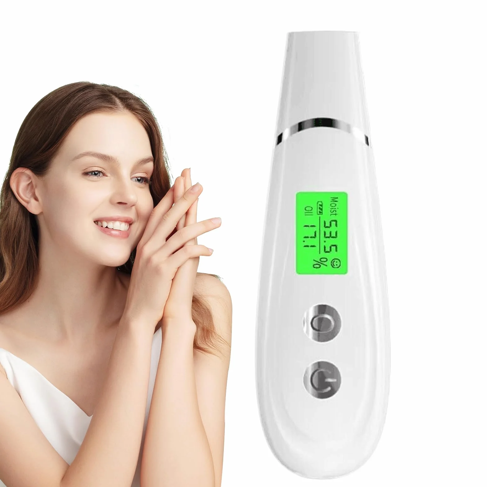 Teksome Analyseur De Peau,Appareil D'Analyse De La Peau | Appareil De Soin Visage Numérique Pour Usage À Domicile Ou En Institut De Beauté
