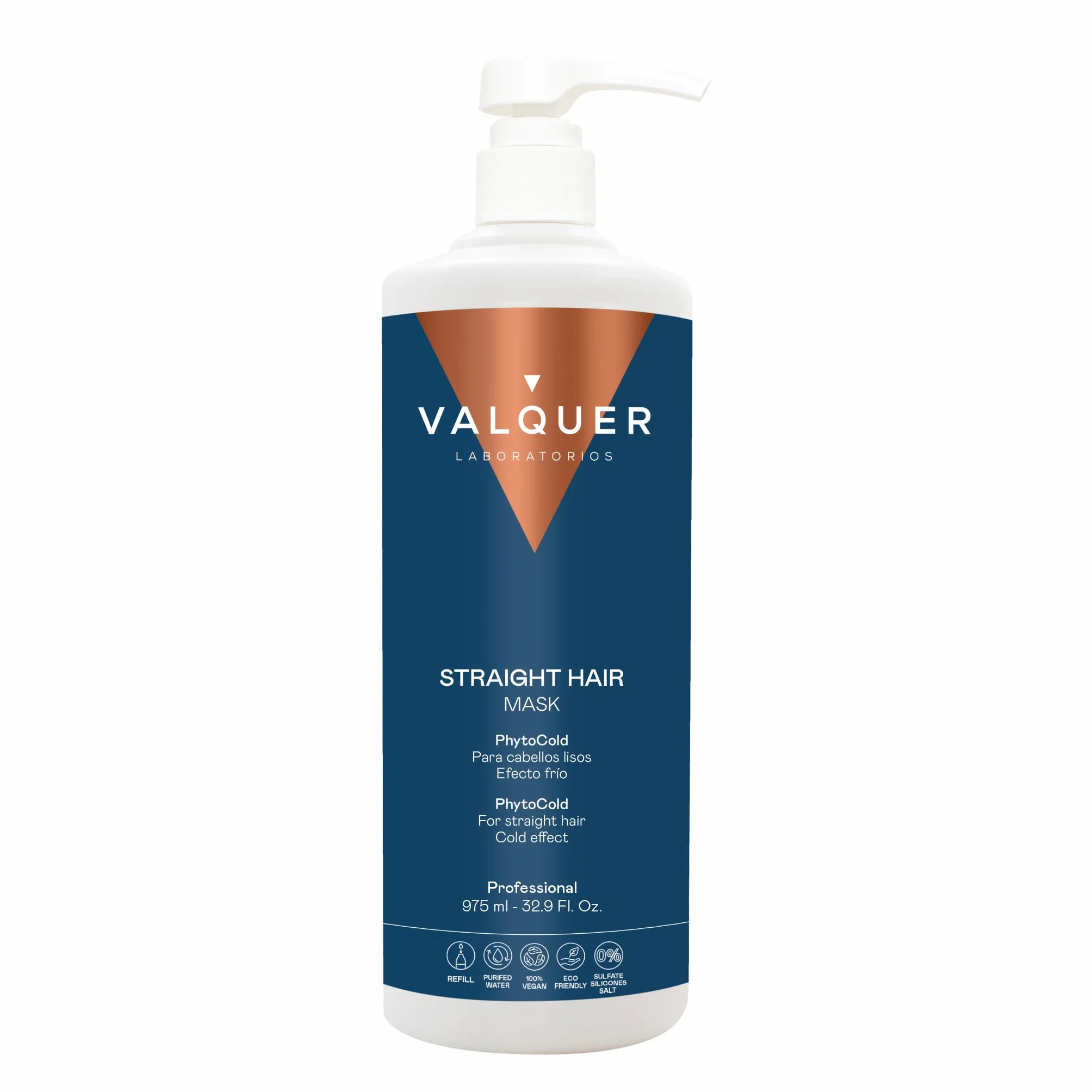 Válquer Ice Masque cheveux lisses pour les cheveux - 1000 ml