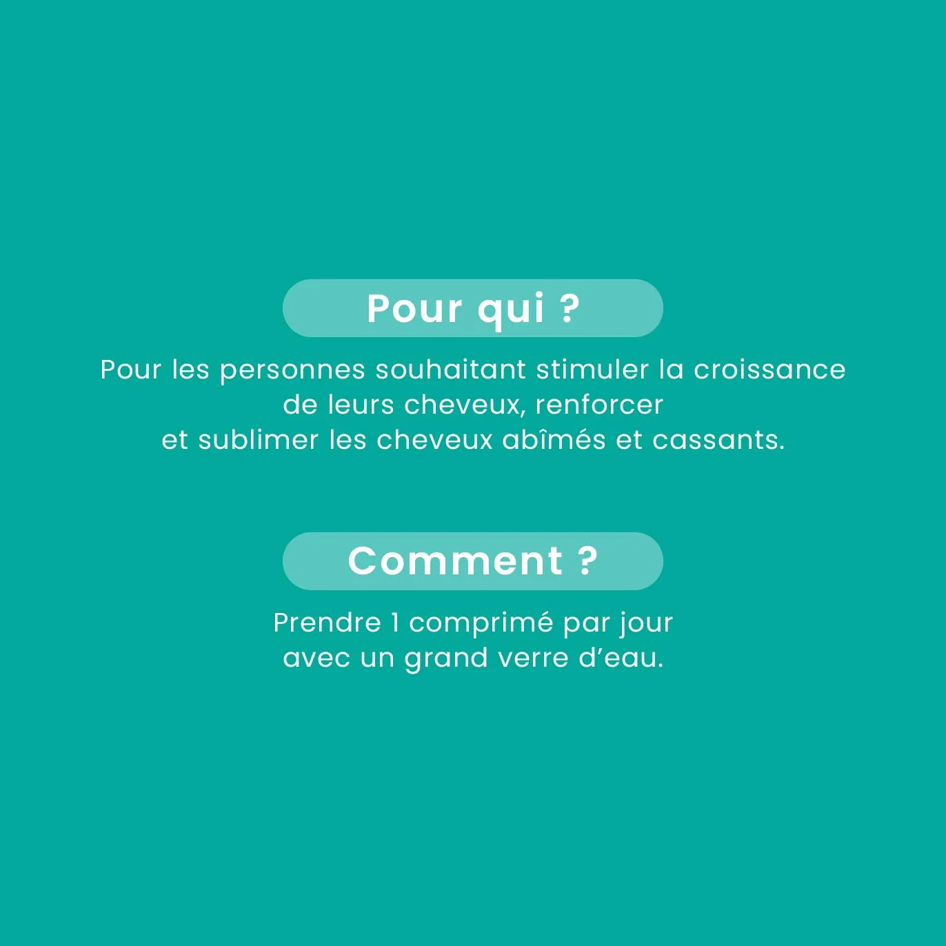 Santarome Sublimes Cheveux Force & Croissance Complément alimentaire pousse cheveux ongles Vitamines B6 B8 Roquette Myrtille 30 comprimés