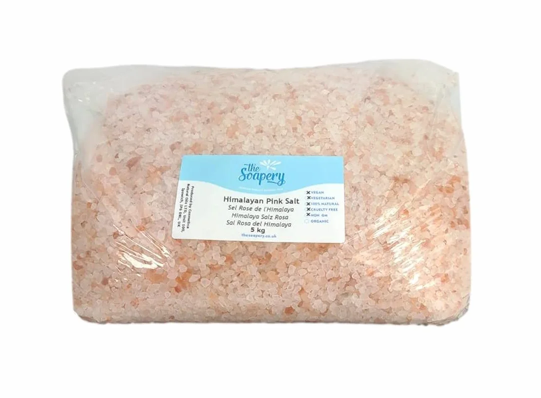 Sel Rose de l’Himalaya 5kg. Gros (2-5 mm). 100% Naturels. Qualité Premium
