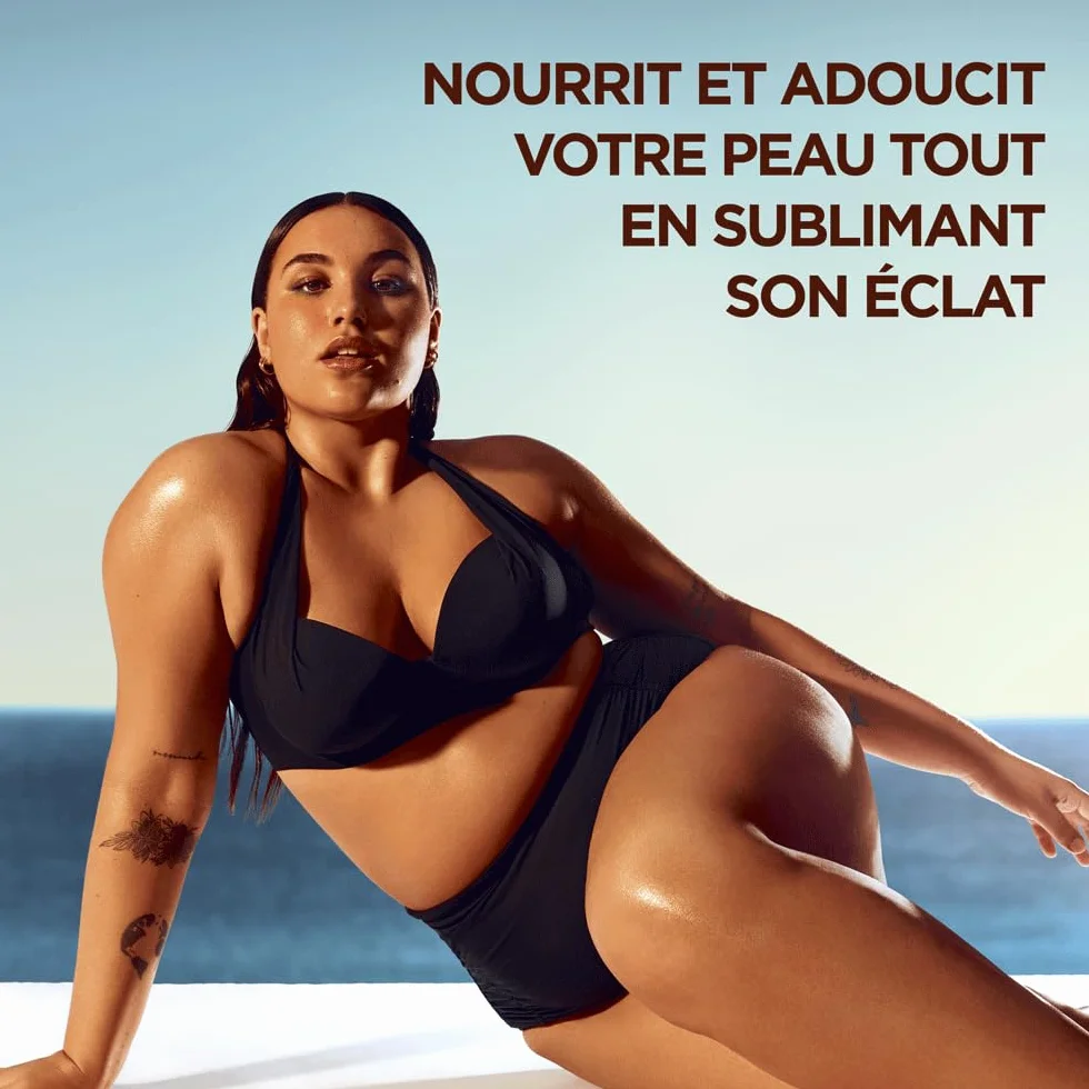 Garnier Ambre Solaire Ideal Bronze Huile Nourrissante Sublimatrice de Bronzage 200 ml