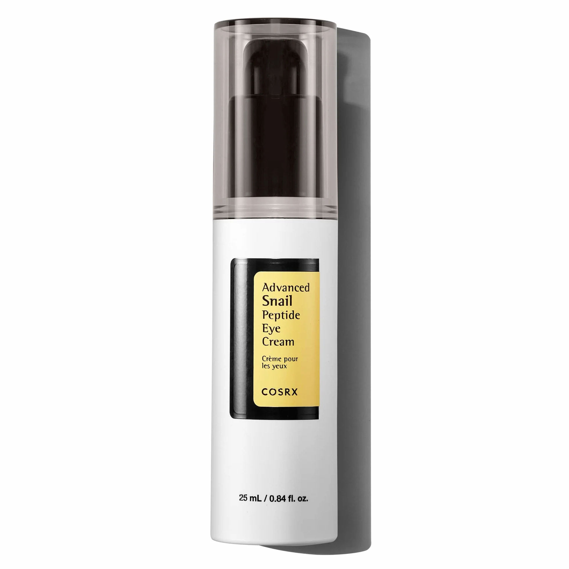 COSRX Snail Peptide Eye Cream 73.7% Snail Mucin Niacinamide - Brightening Korean Night Cream for Fine Lines Dark Circles