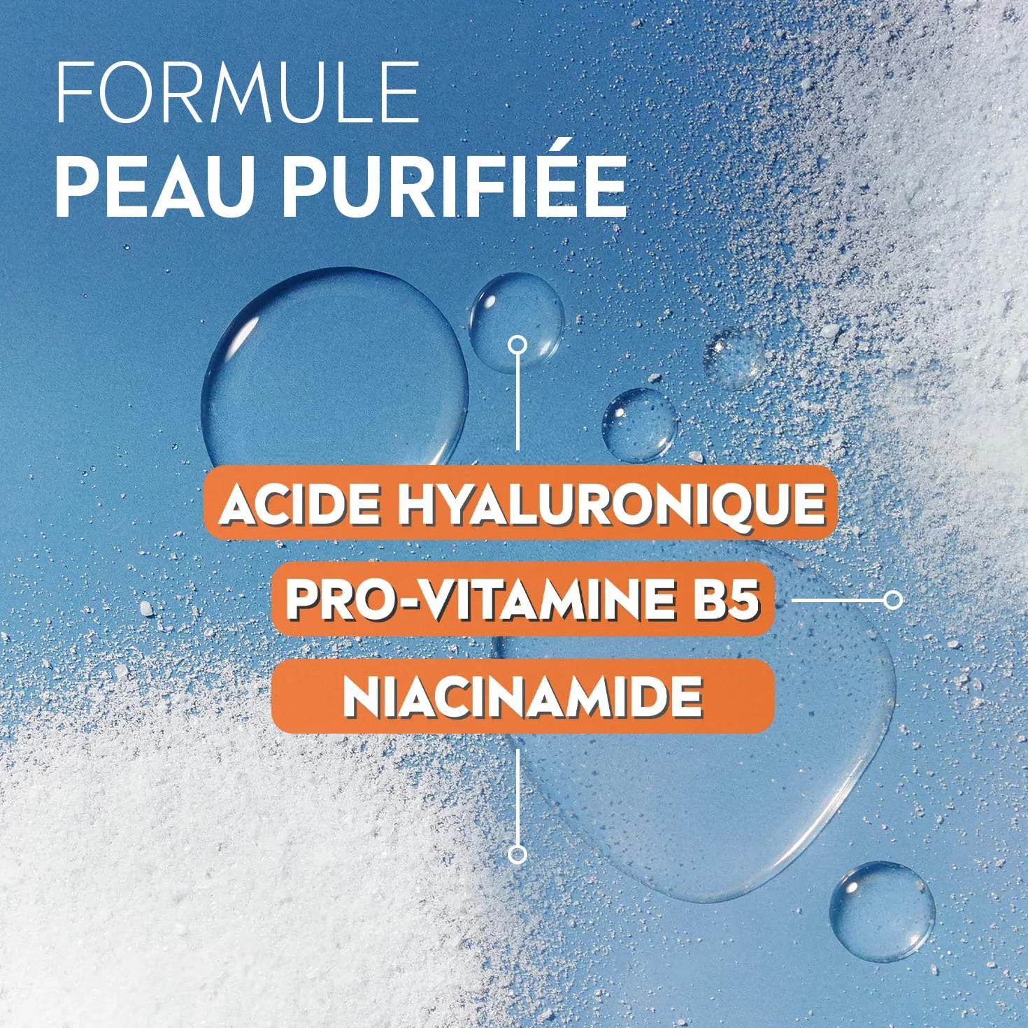 NIVEA Gel Nettoyant Visage Derma Skin Clear Acide Salicylique Sel Marin Niacinamide Peaux À Imperfections 150 ml