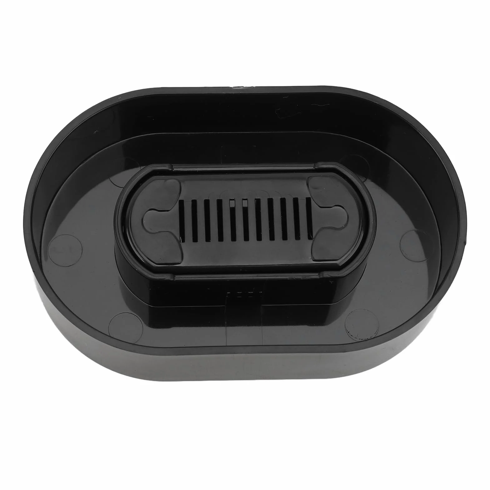Rinçage de Rasoir Portable, Outil de Nettoyage de Rasage pour Tondeuse à Barbe Manuelle (BLACK)