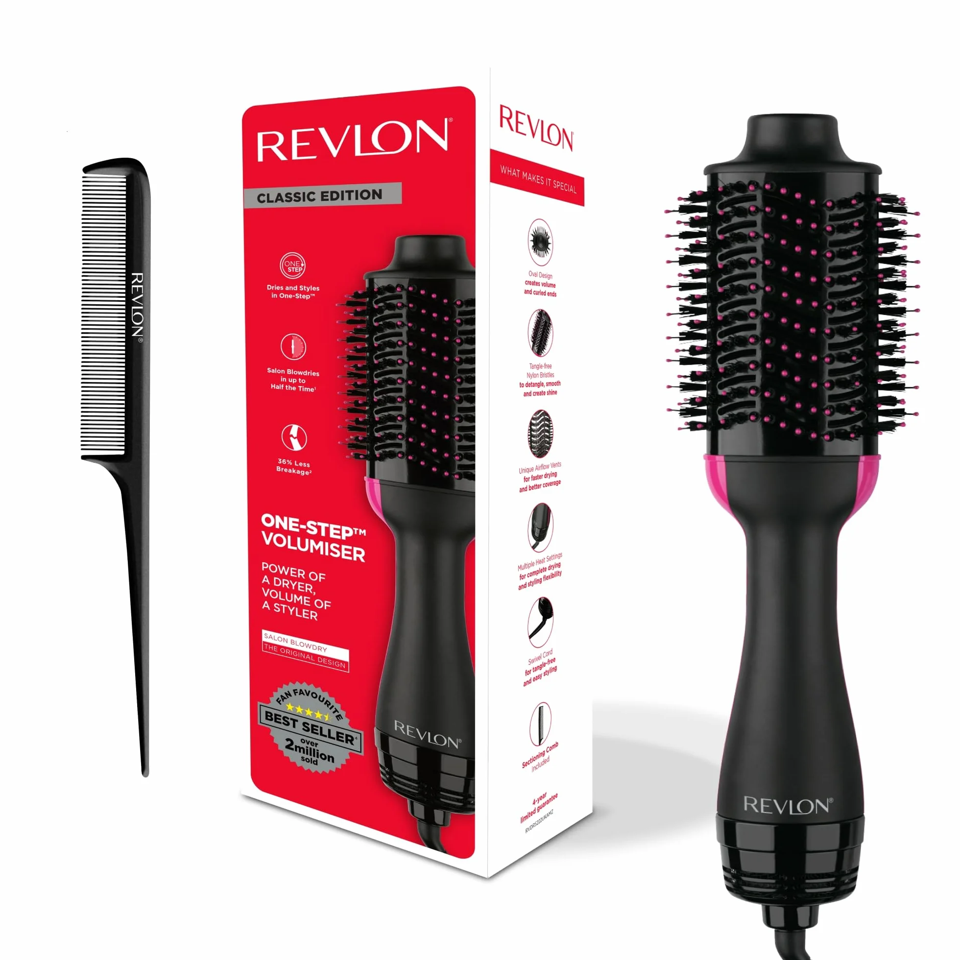 Revlon RVDR5222 Salon One-Step Brosse soufflante et volumisante