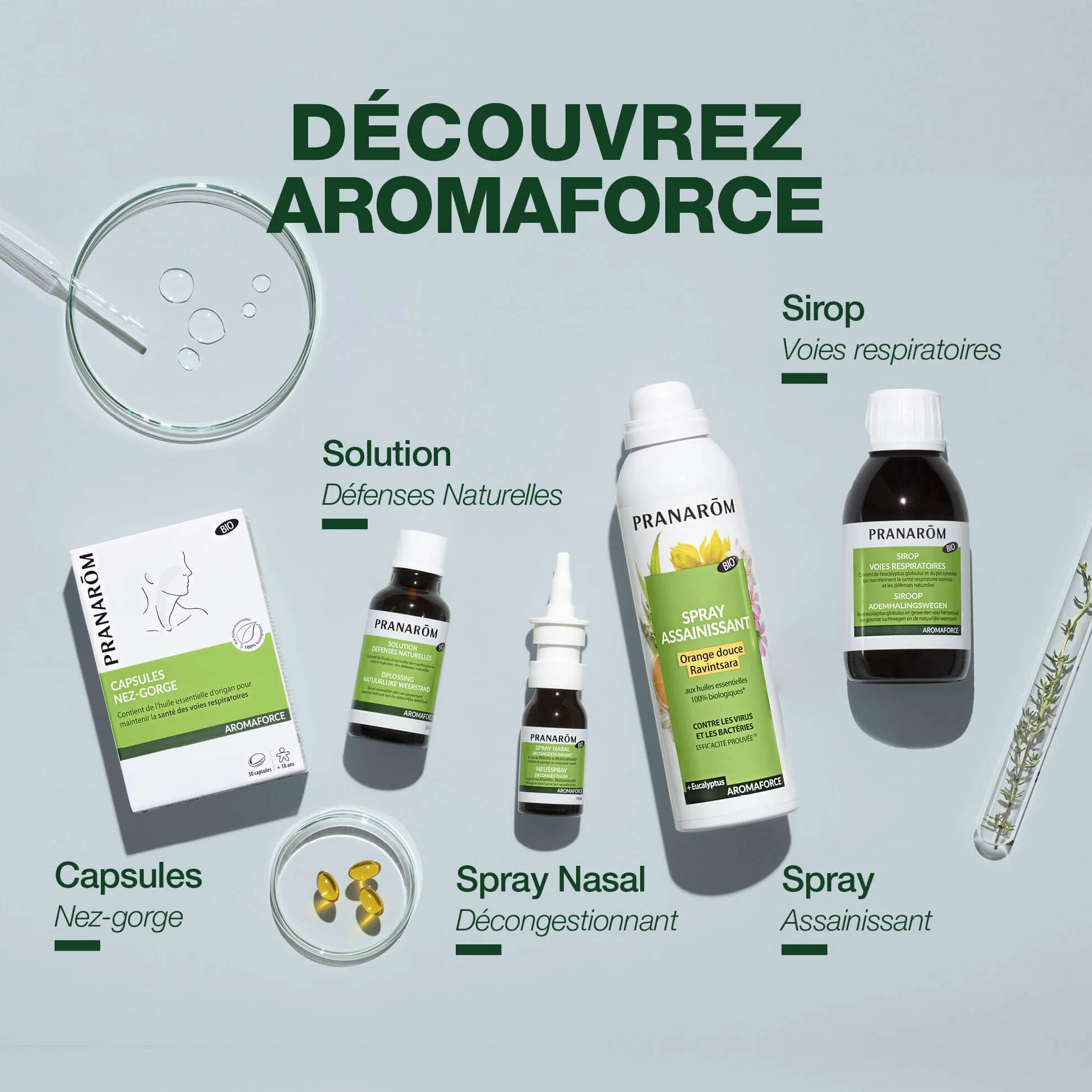 Pranarôm SPRAY NASAL DECONGESTIONNANT BIO 15 ML