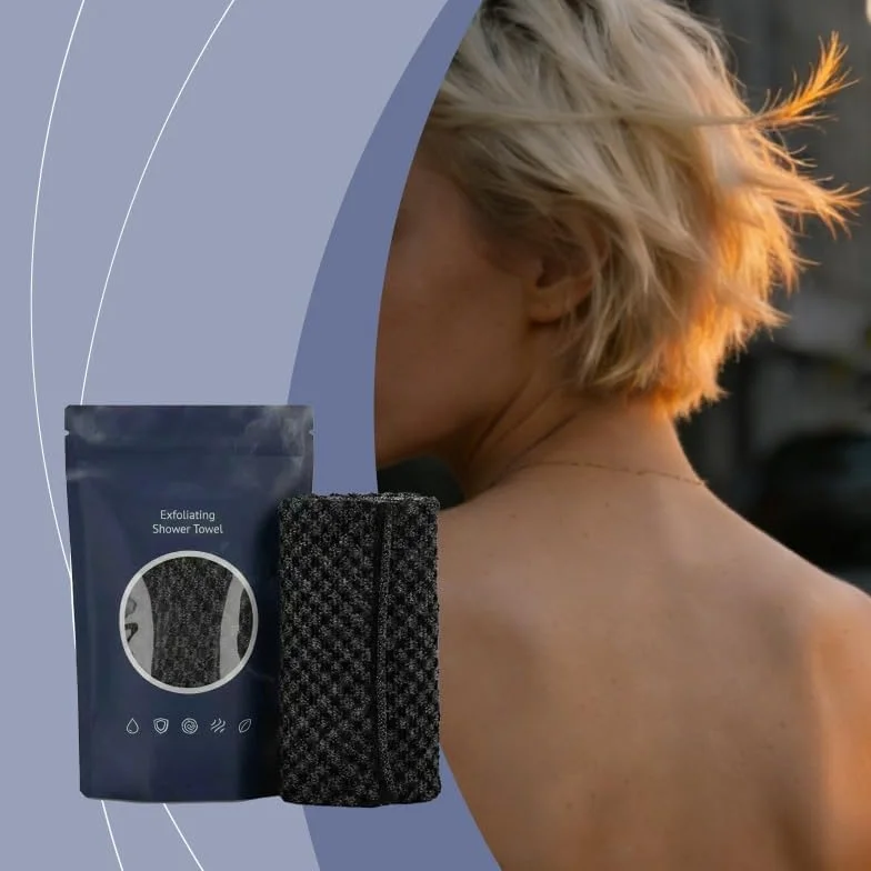 Serviette de douche exfoliante Ecovia