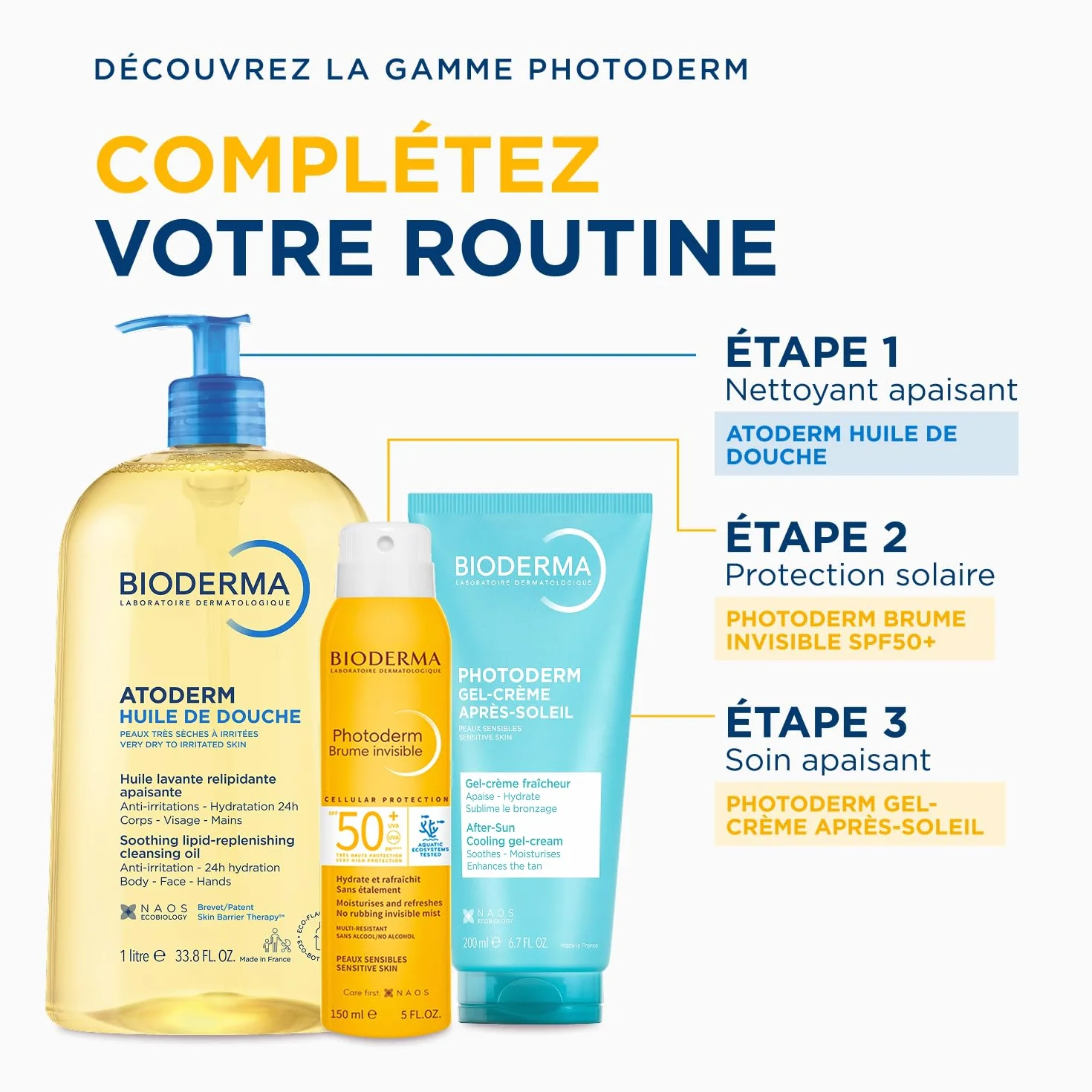 BIODERMA Photoderm Gel-crème après-soleil hydratant apaisant 200 ml