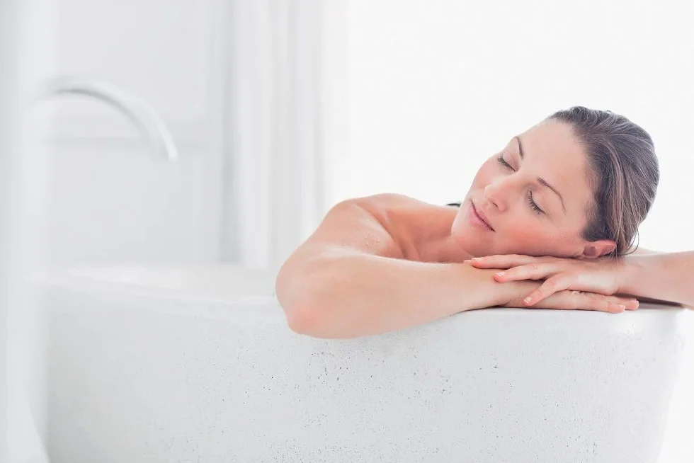 Manicare Éponge de Bain Très Douce pour Corps – Nettoyage Corporel Réutilisable, Vert Menthe