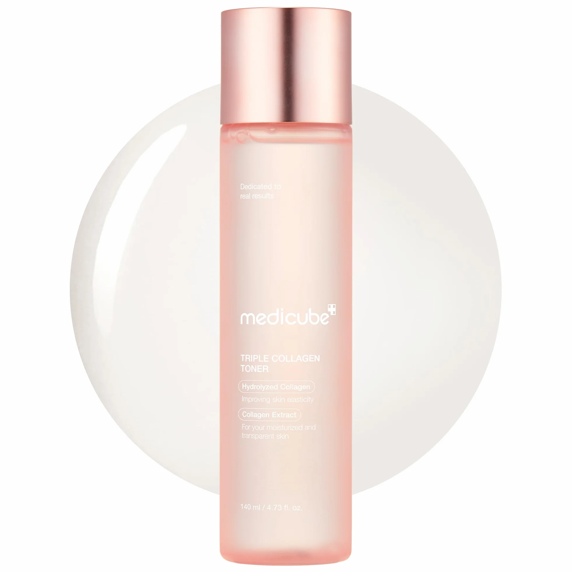 Medicube Tonique au Triple Collagène Hydrolysé Hydratation Profonde Peau Lisse 140ml