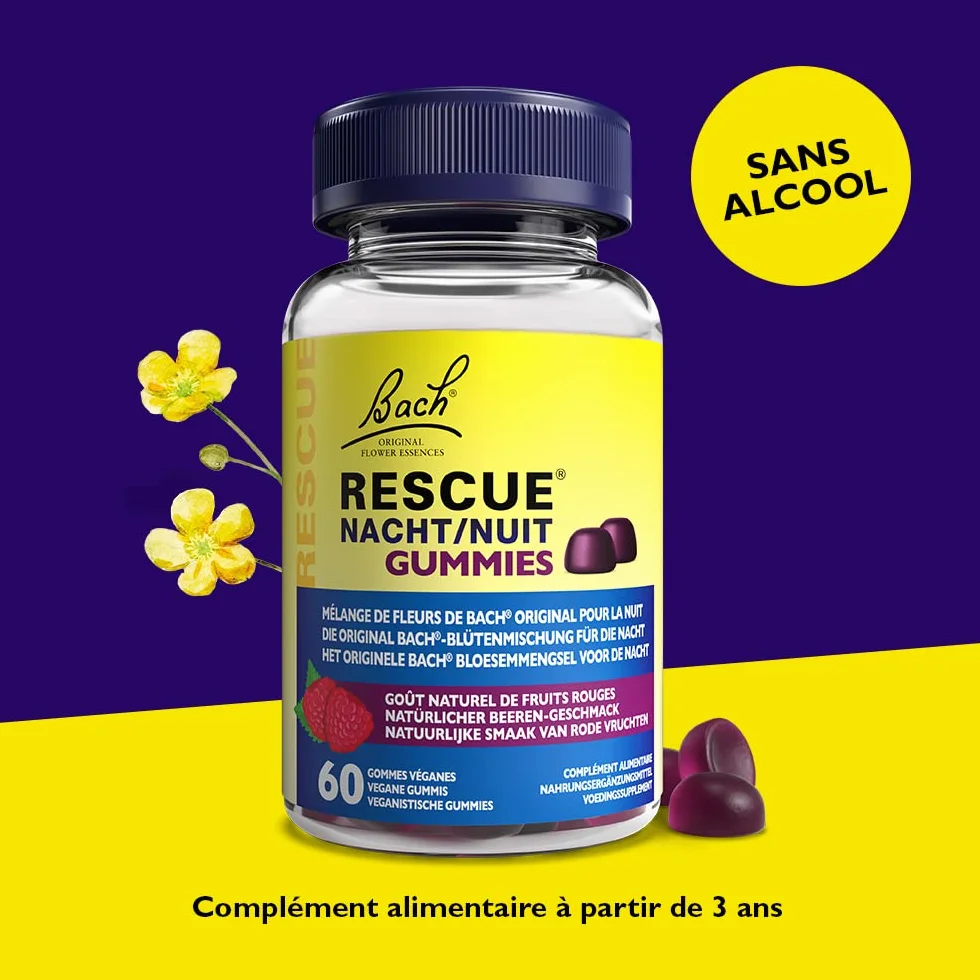 RESCUE NUIT Gummies Fruits rouges 100g