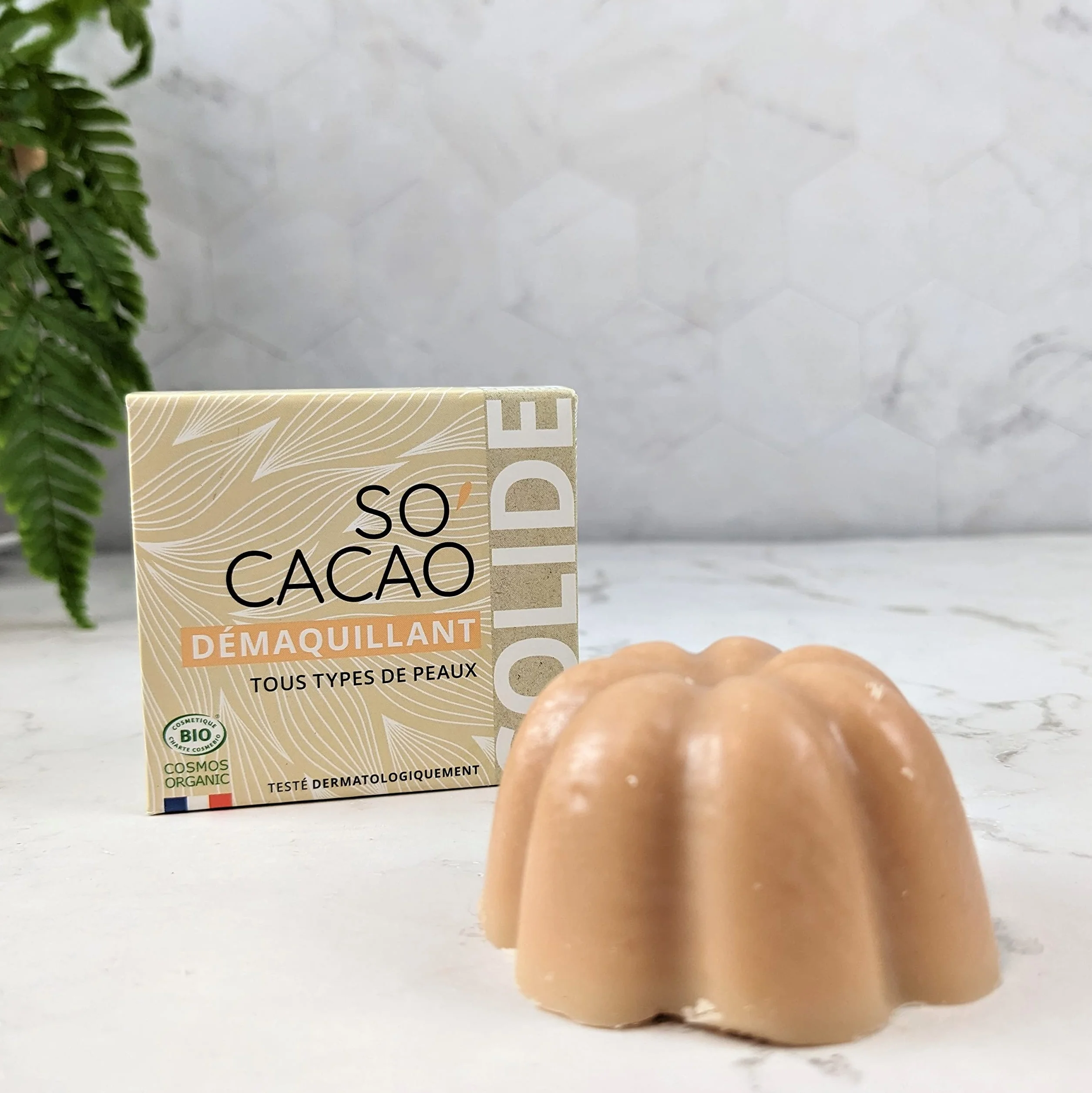 Démaquillant solide Bio So'Cacao beurre de Cacao 45g