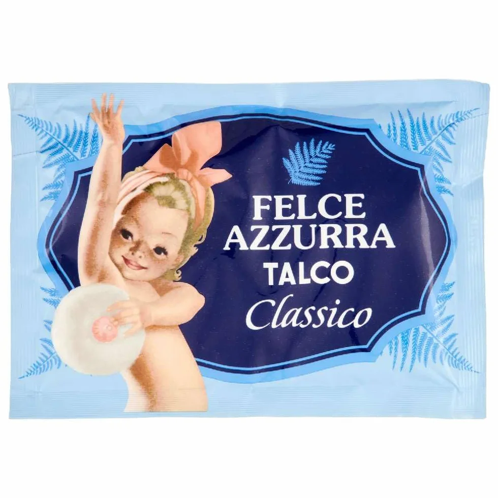 PAGLIERI Felce Azzurra Talco Classico talc pour le corps recharge 100 g