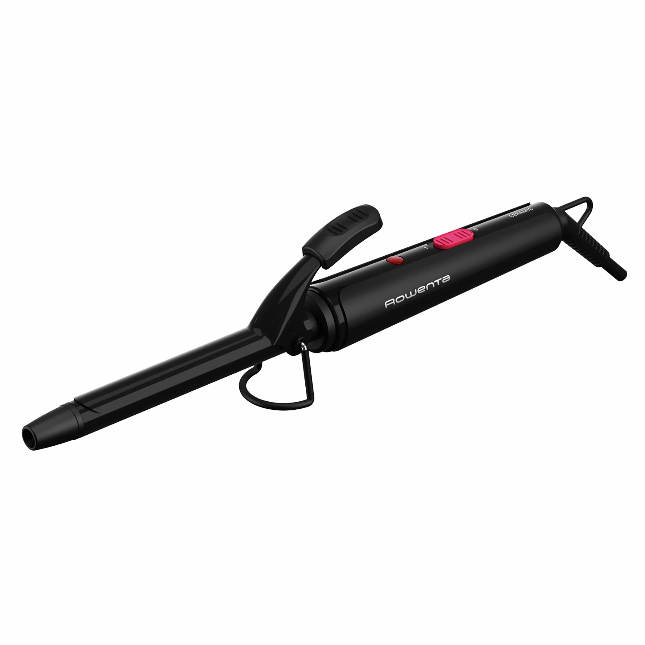Rowenta Fer à boucler 16 mm Boucles serrées et bien dessinées Revêtement céramique Embout isolant Cordon rotatif et anneau de suspension CF2119F0