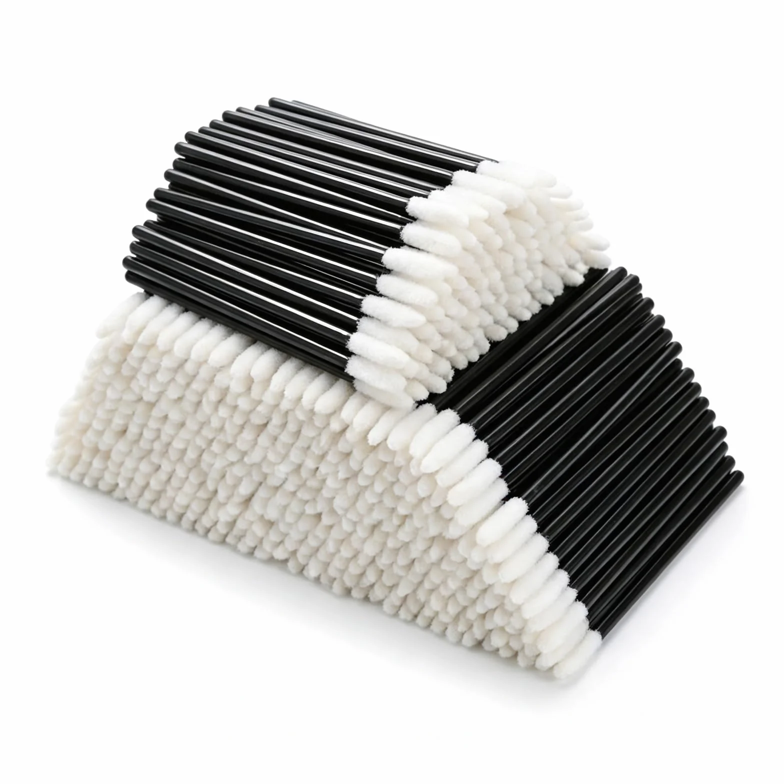 Pinceaux Lèvre Jetables 300 Pièces, Brosse Goupillon Pinceau Sourcil Extension Stick Lèvre, Applicateurs Maquillage Hygiéniques