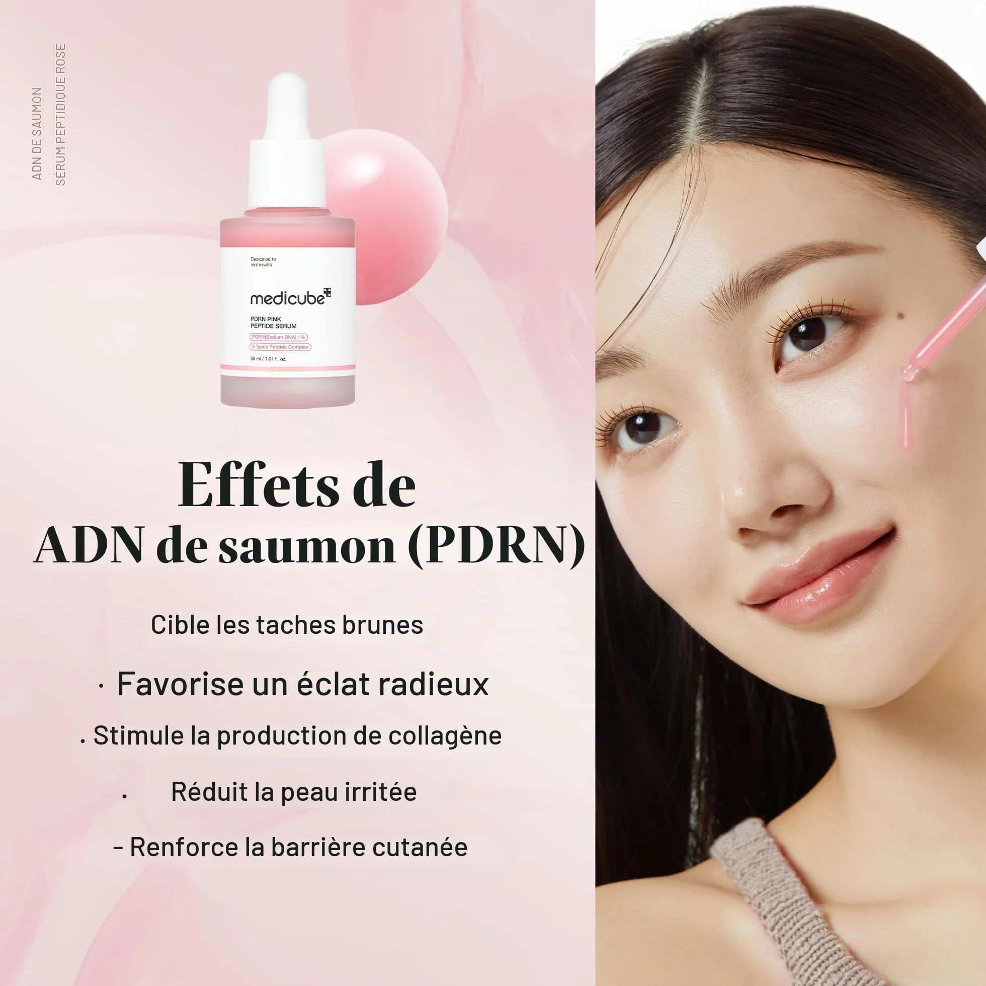 medicube Routine Éclat Ultime : Booster Pro Noir | Appareil Glass Glow 6-en-1 & Sérum Pink PDRN 30ml | Éclat & Élasticité | Idée Cadeau Femme