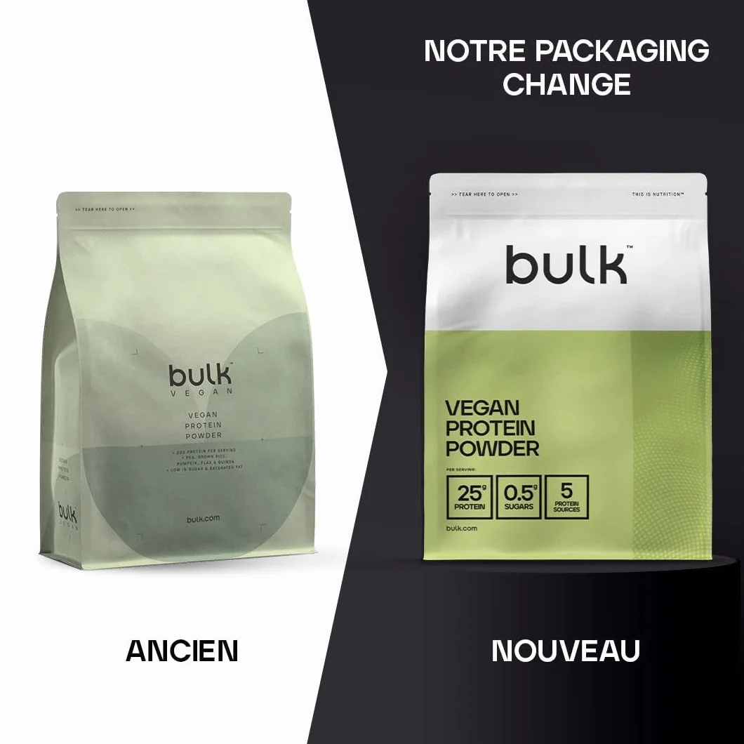 Bulk Vegan Protein Powder Vanilla 1 kg