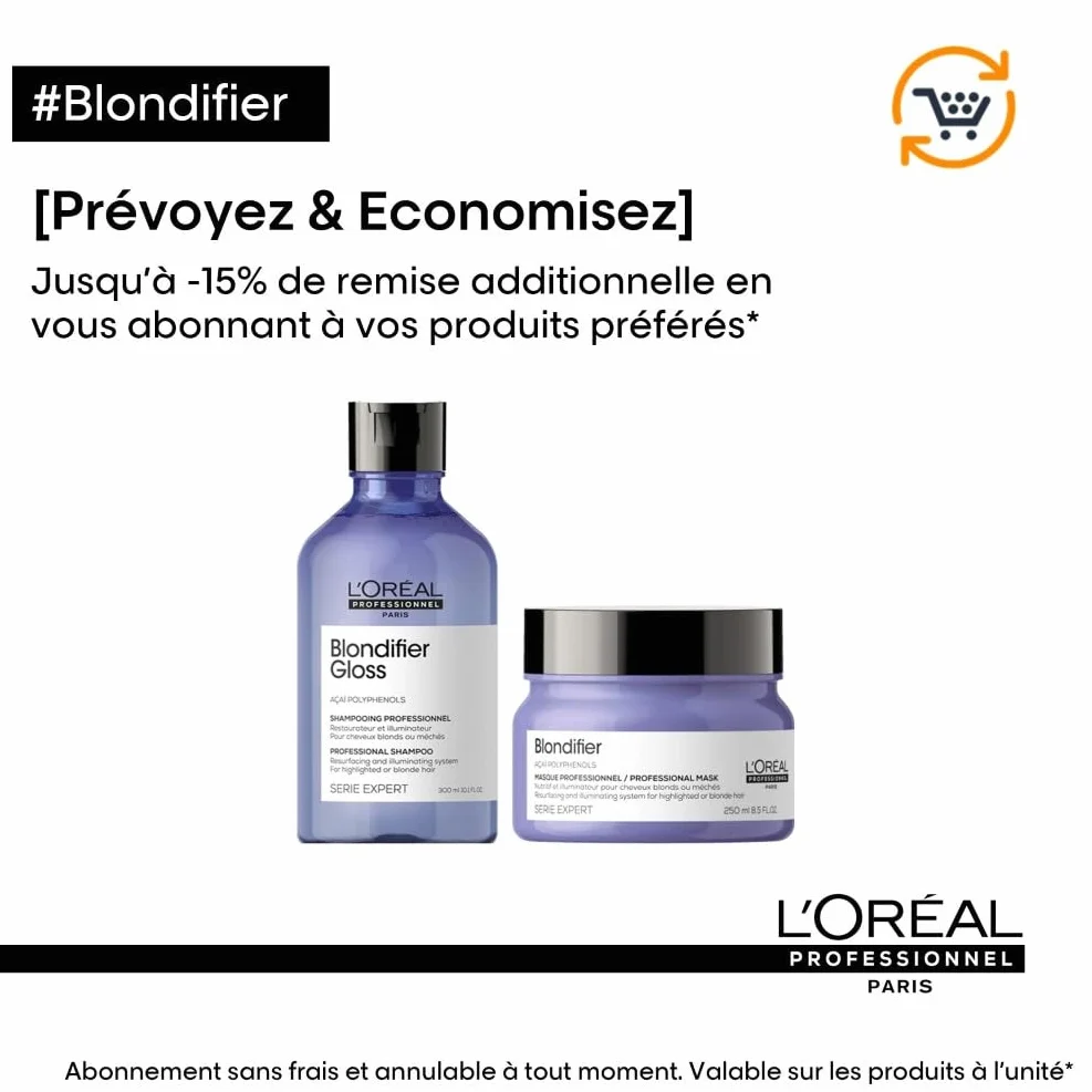 L'Oréal Professionnel Paris Masque nutritif illuminateur Blondifier 250ml 500ml