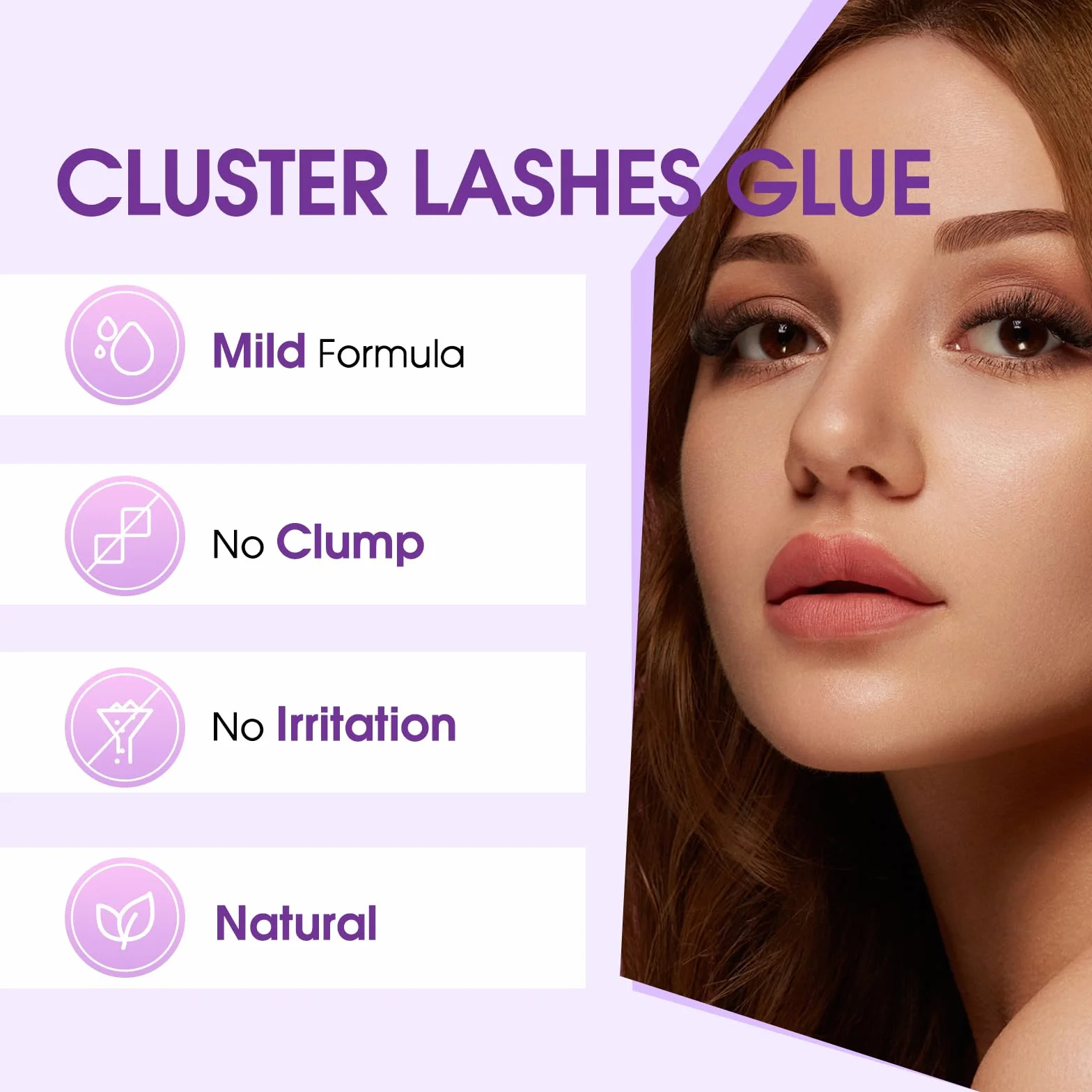 Wendy Lashes Colle Faux Cils Black Eyelash Extension Glue Strong Waterproof 2-3 Sec Drying 5ml