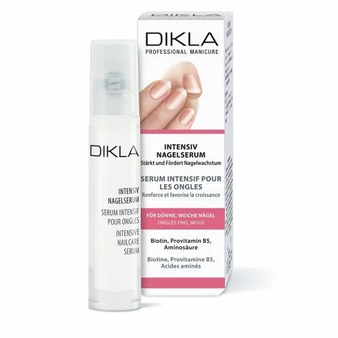 DIKLA Sérum intensif pour ongles 10 ml - Pour ongles mous - Le booster de croissance pour des ongles doux et sans force.