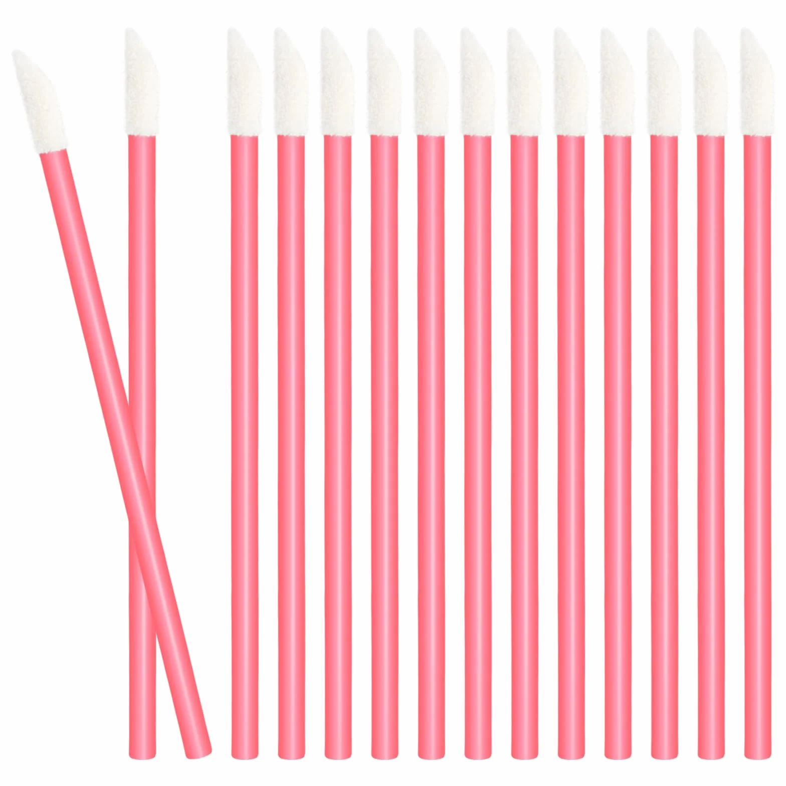 Bâtonnets Jetables Pinceaux à Lèvres Lot de 50 CSB-Pink