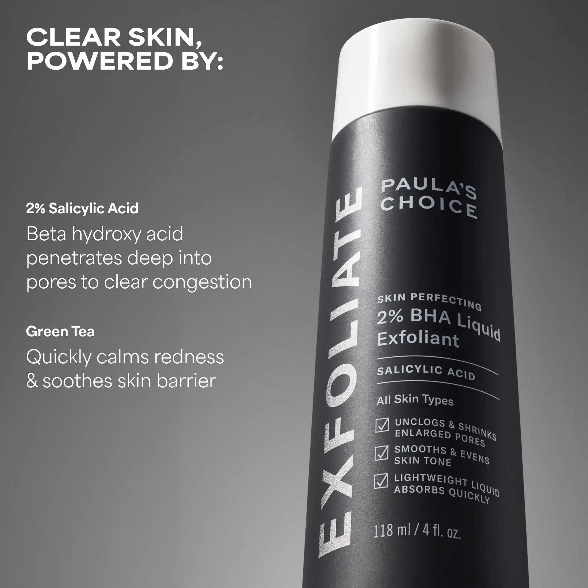 Paula's Choice SKIN PERFECTING 2% BHA Lotion Exfoliante Acide Salicylique 30 ml