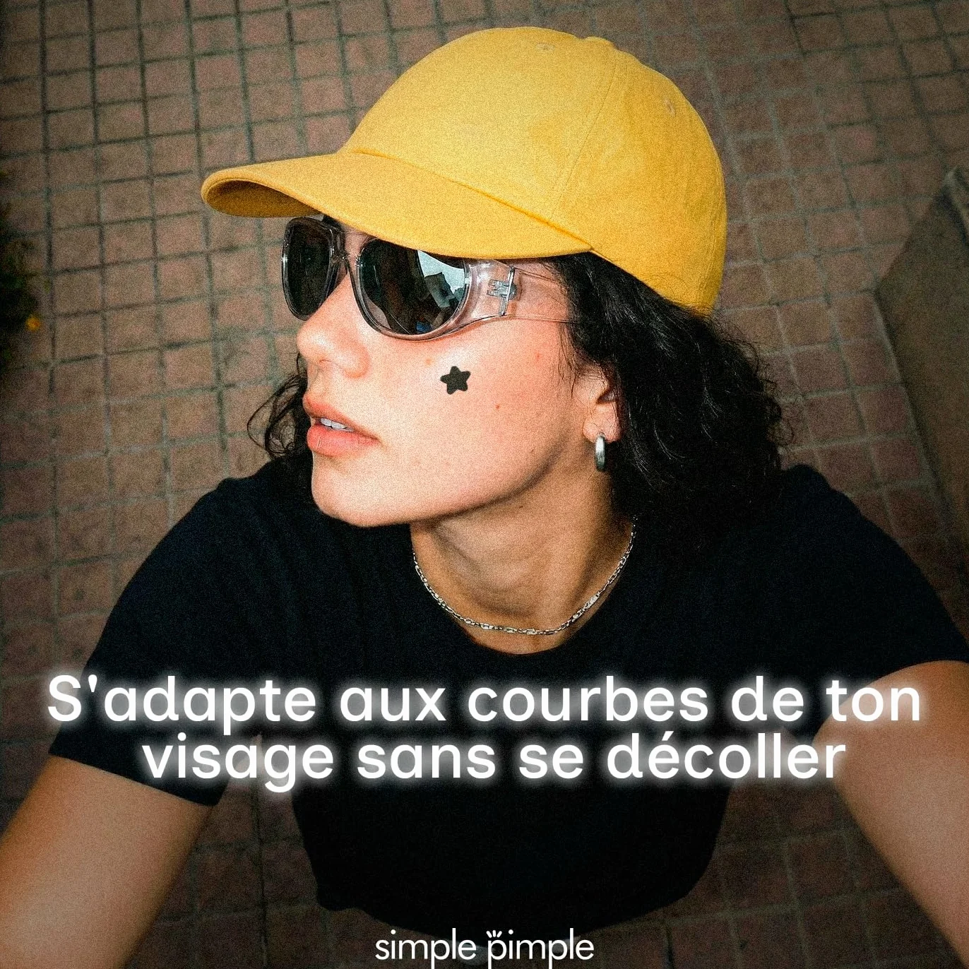 Pimple Patches Boutons Étoile Noire 36 Hydrocolloïdes Absorbe Impuretés Protège Look Alternatif