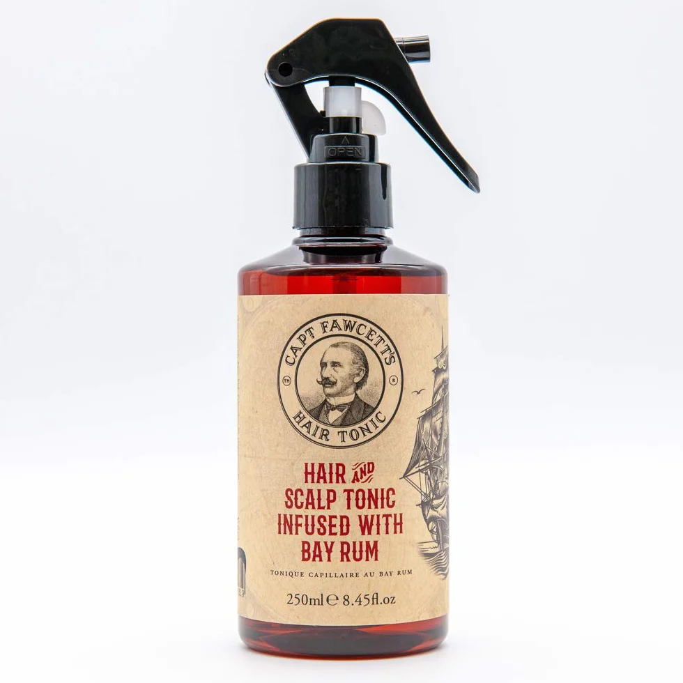 Captain Fawcett 's Bay Rum Hair Tonic (250 ml)