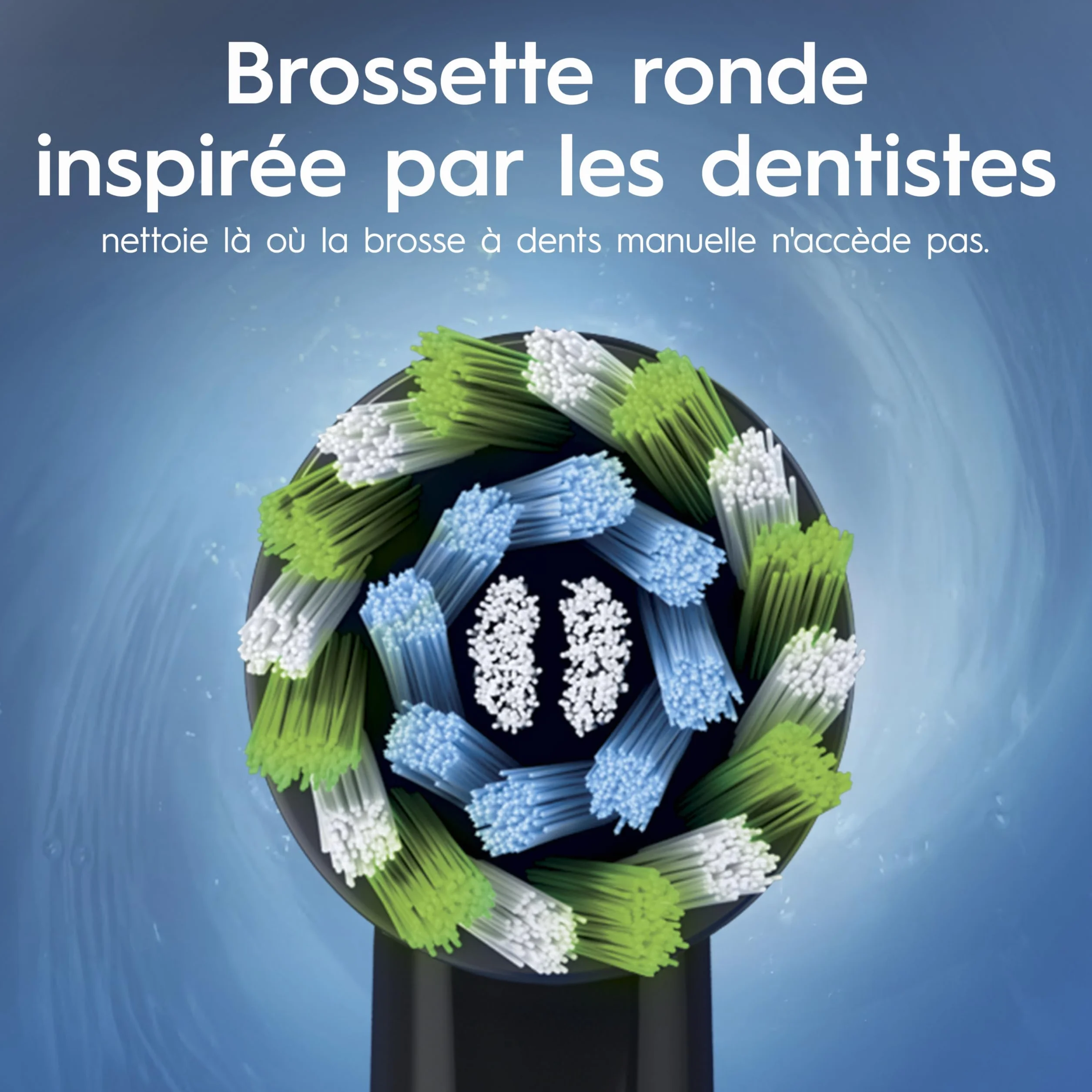 Oral-B Brosse à Dents Électriques Vitality Pro Noire 3 Modes Brossage Sensibilité Minuteur Intégré Chargeur