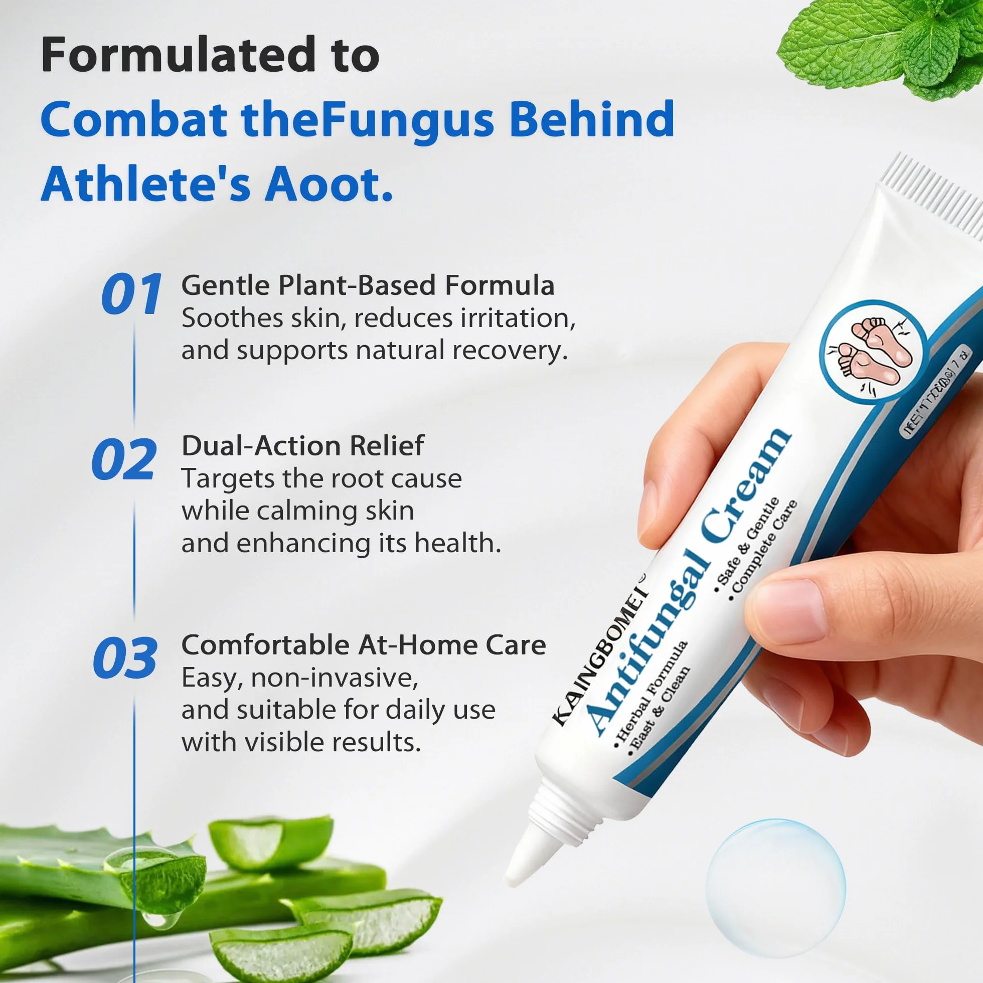 Crème Antifongique Pied Mycose Peau – Soin Topique 20G
