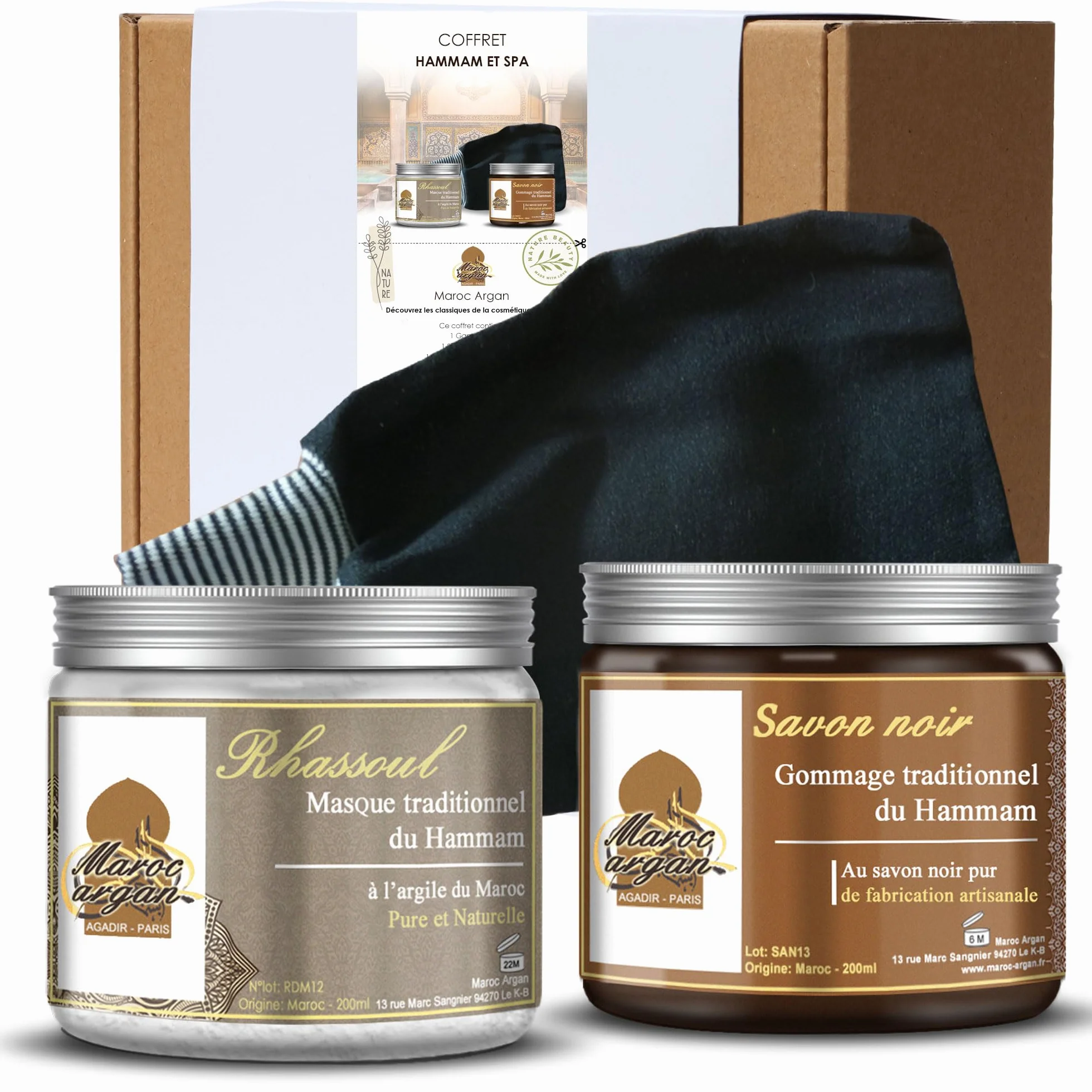 Coffret Hammam & SPA - Vivez la Tradition Orientale du Hammam