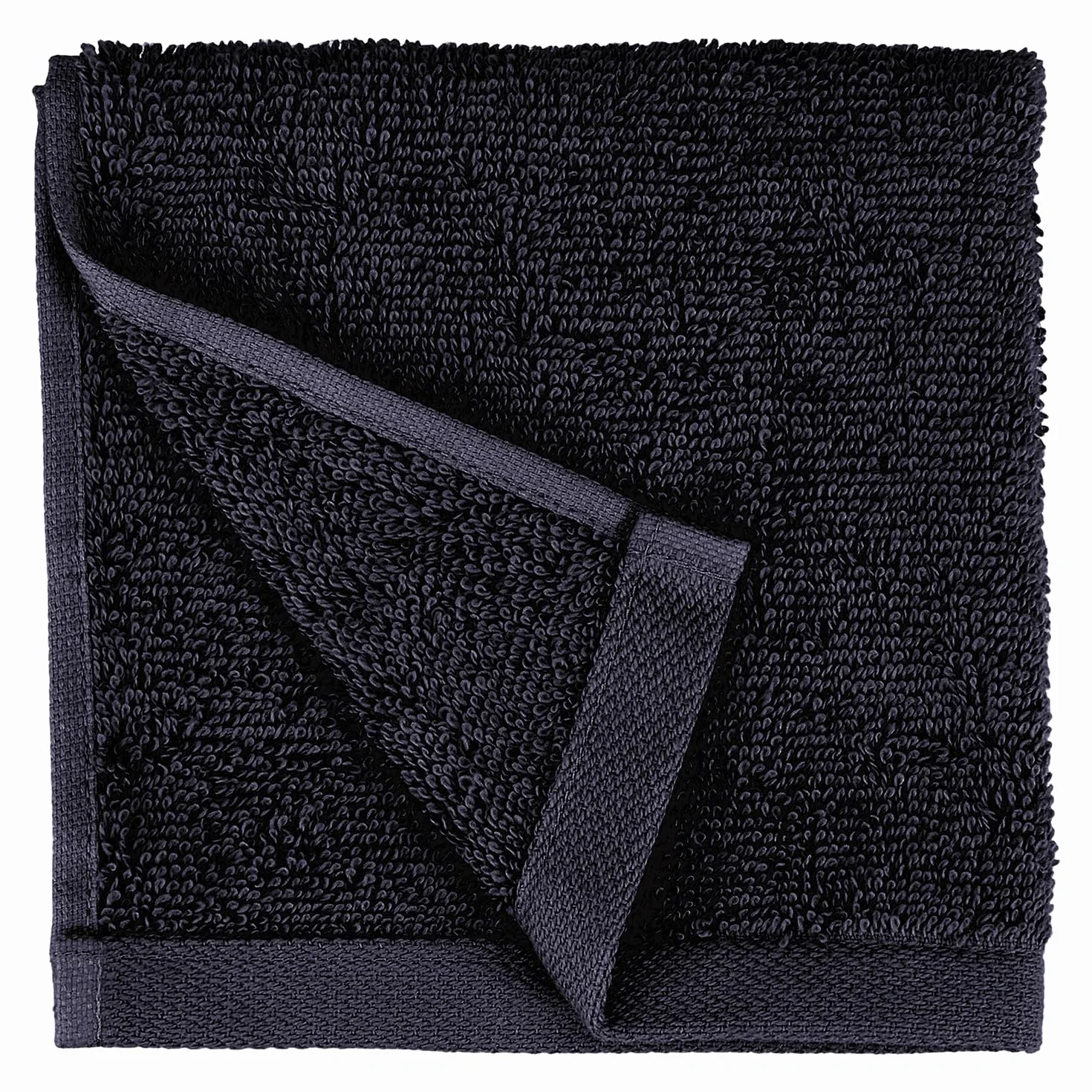 Sweet Needle Lot de 12 débarbouillettes Doux Absorbant Noir Visage Sport Spa