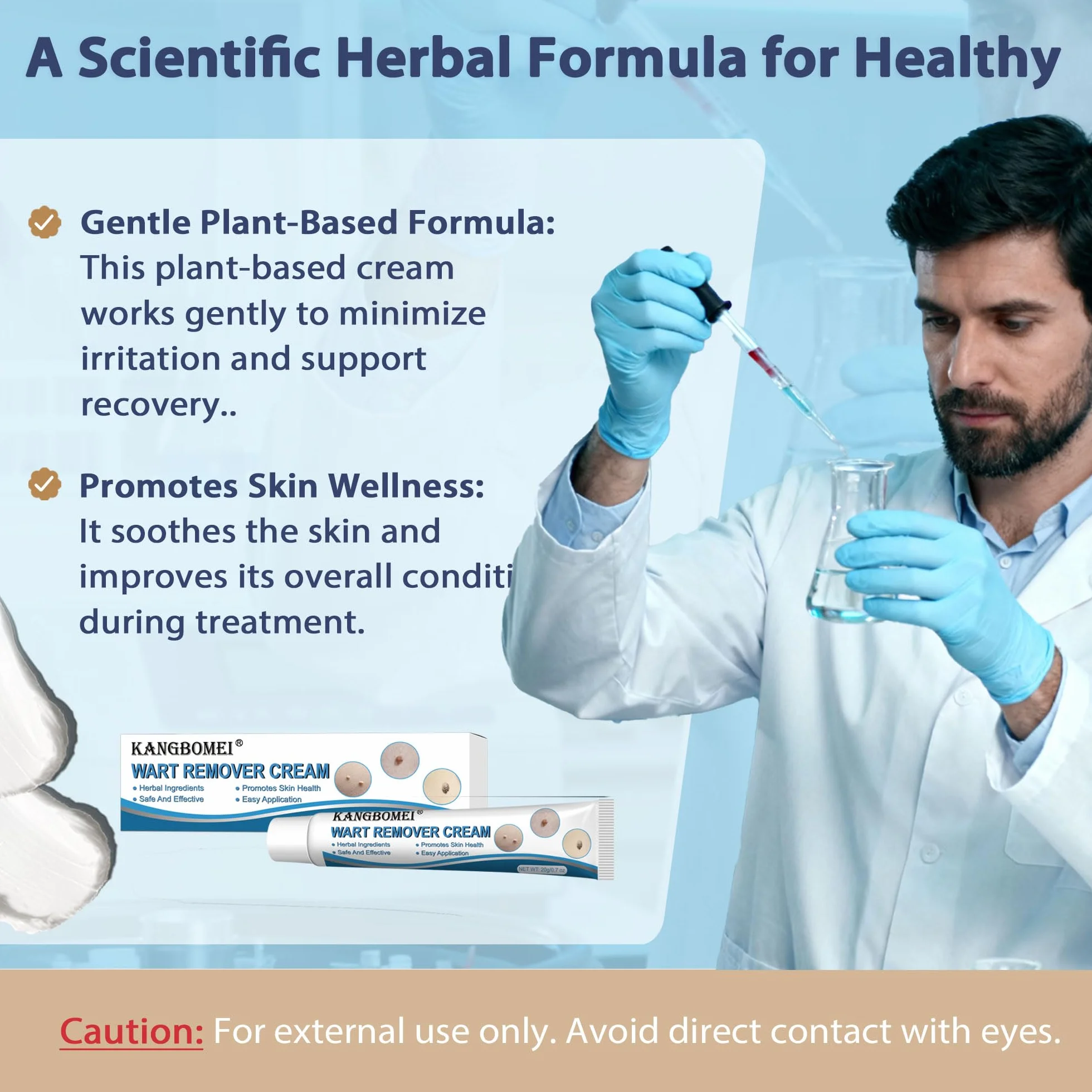 Crème anti-verrues kit d'élimination des acrochordons 20g