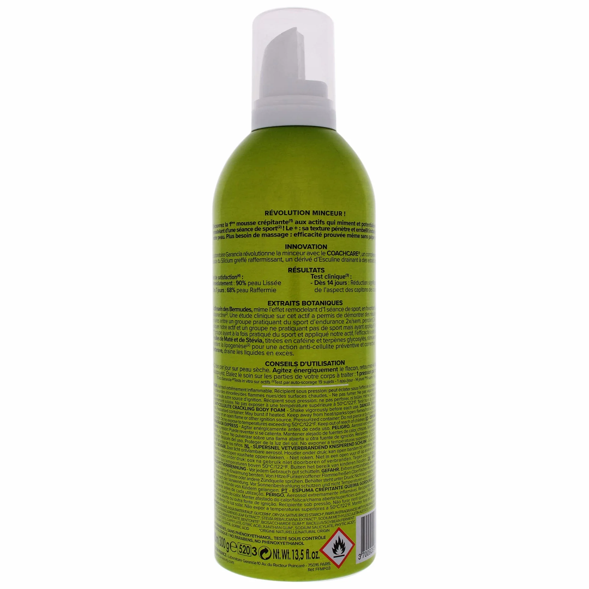 Garancia Mousse Crepitante Corps 400ml