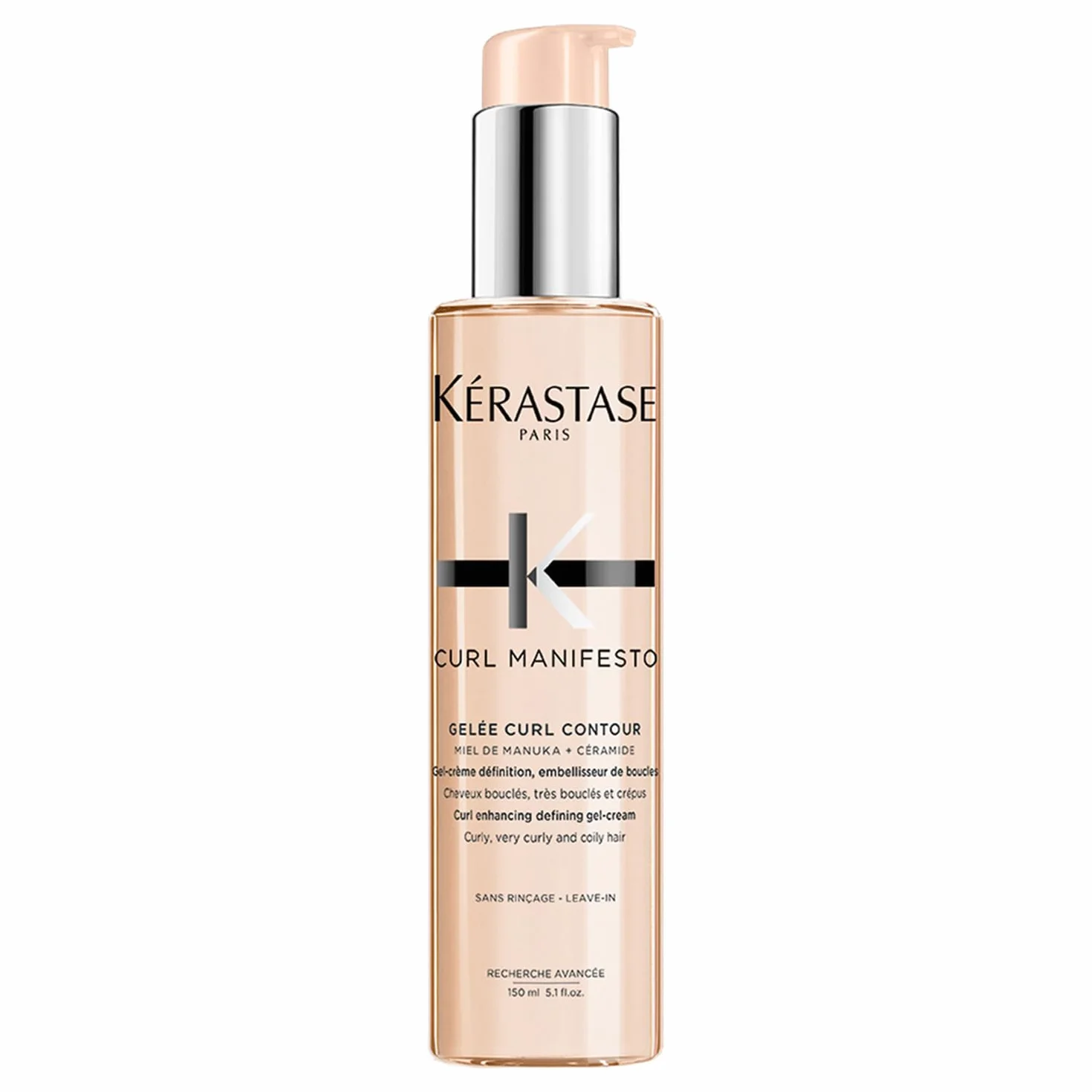 KERASTASE Curl Manifesto - Gelée Curl Contour - Gel-Crème Embellisseur de Boucles - Méthode Boucles - Hydrate & Définit - Miel de Manuka & Céramides - Cheveux Bouclés, Frisés & Crépus - 150 ml